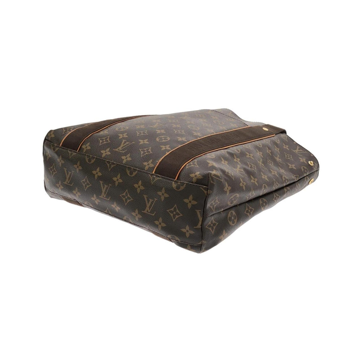 Louis Vuitton Marron Monogram Coated Canvas Handbag (Pre-Owned)
