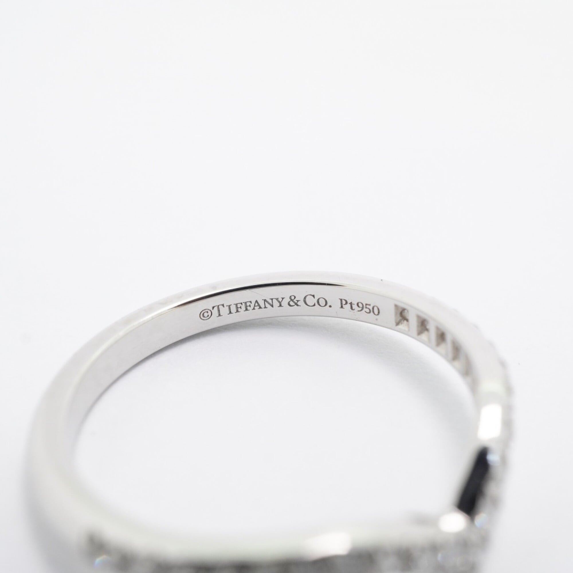 Tiffany Platinum 950 Band Ring (Pre-Owned)