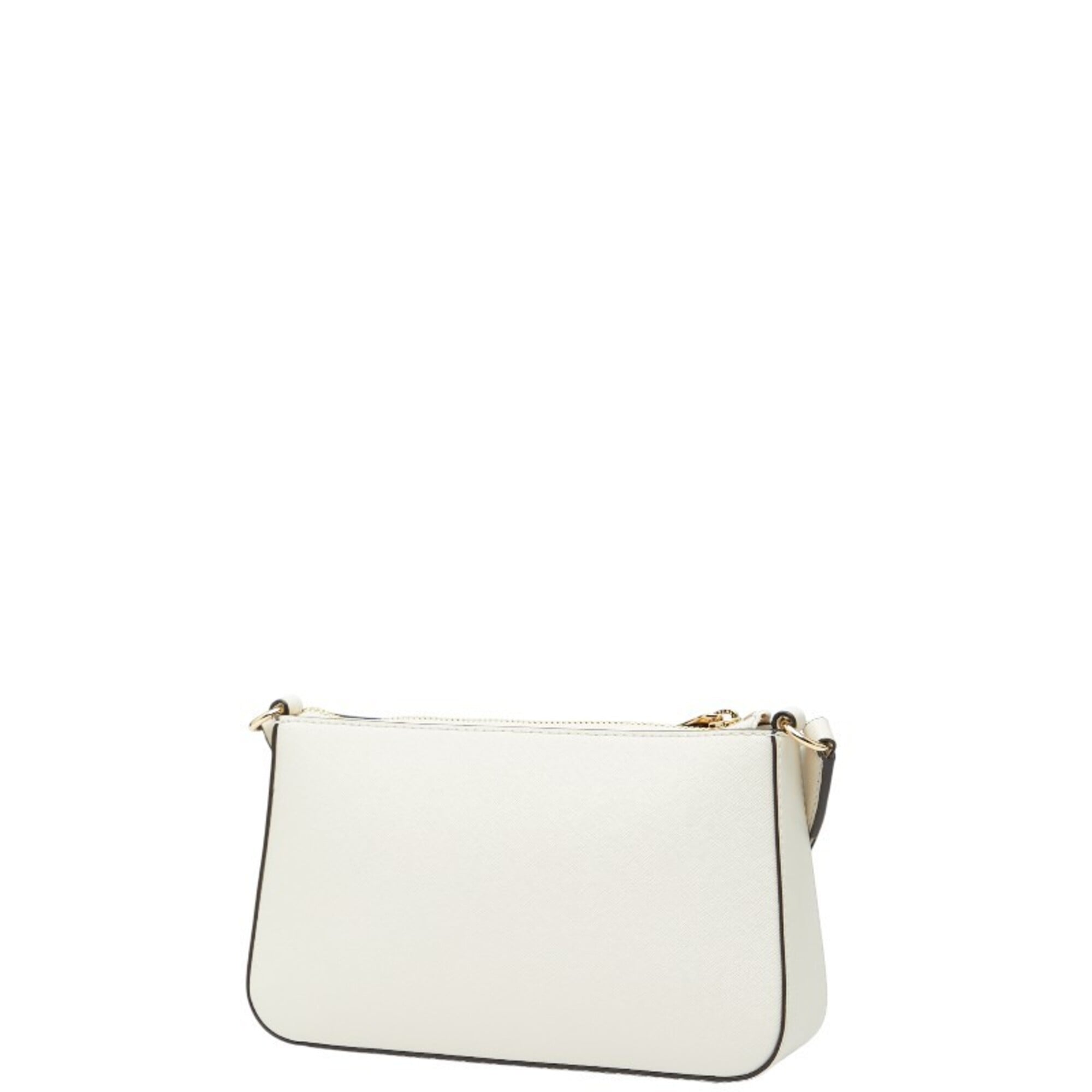 Michael Kors White Leather Pouch Shoulder Bag (Pre-Owned)