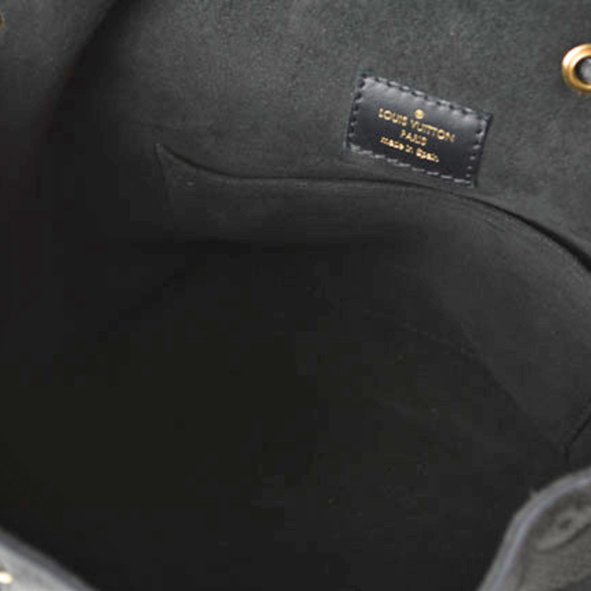 Louis Vuitton Black Monogram Empreinte Leather Backpack (Pre-Owned)