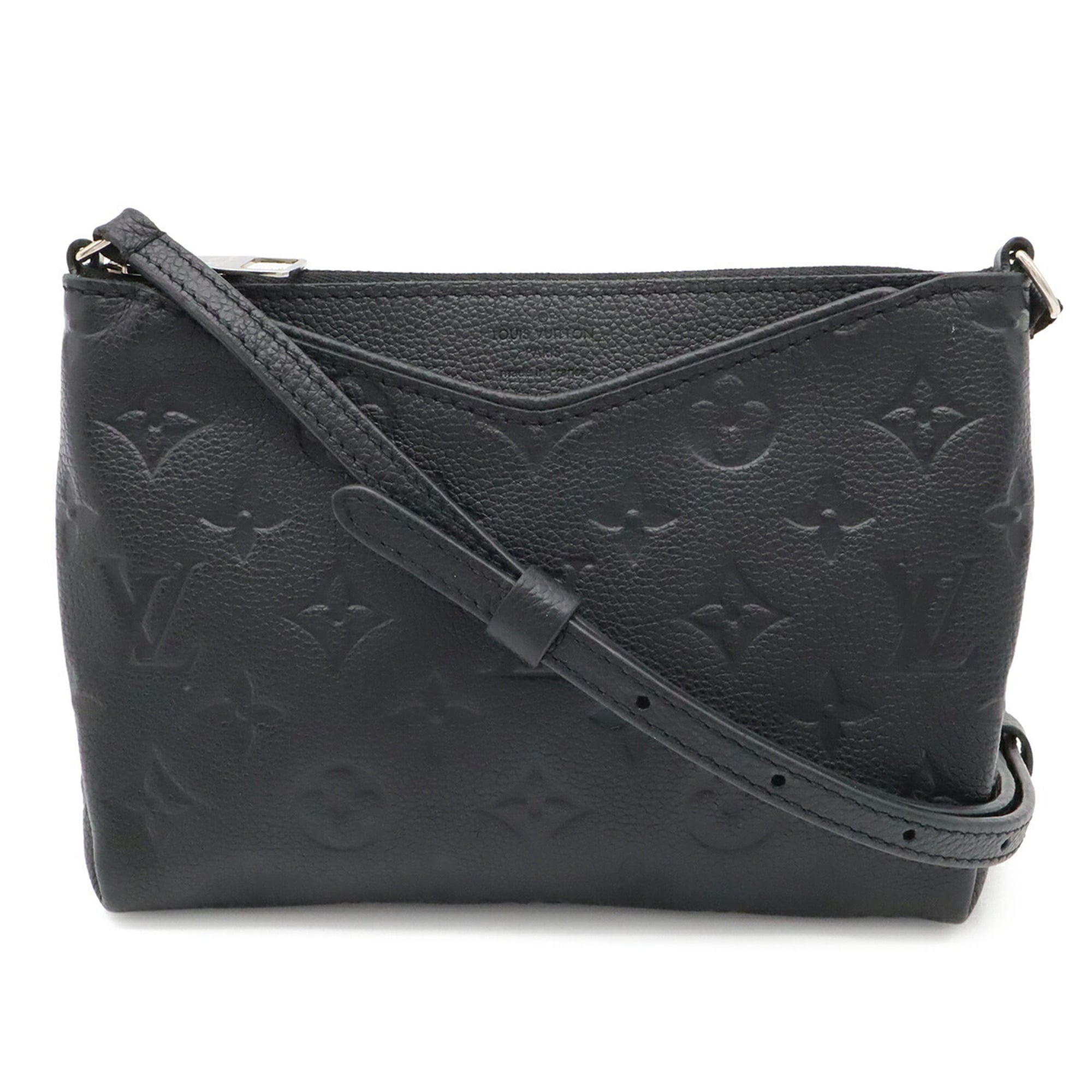 Louis Vuitton Black Noir Monogram Empreinte Pochette Shoulder Bag (Pre-Owned)