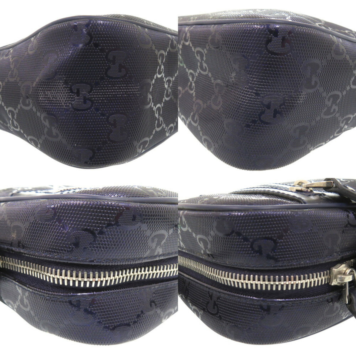 Gucci Purple Pvc Shoulder Bag (Pre-Owned)