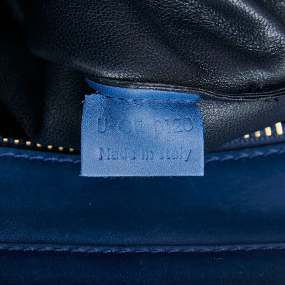 Celine Blue Leather Handbag (Pre-Owned)