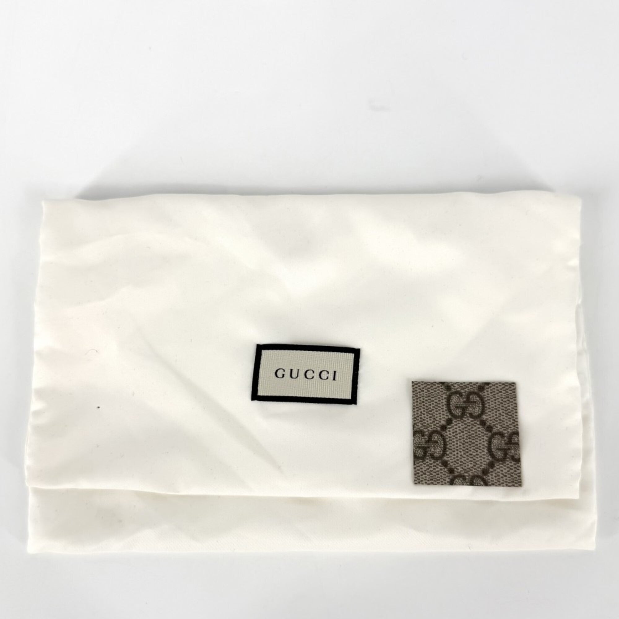 Gucci Beige Brown Gg Canvas Leather Handbag (Pre-Owned)