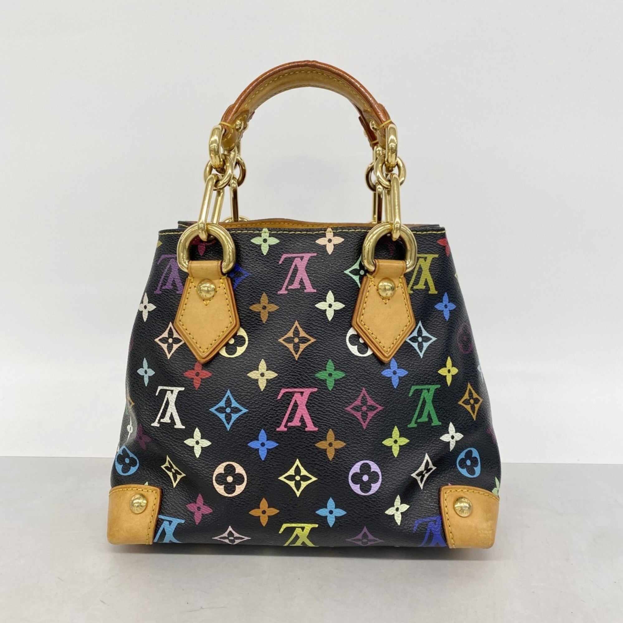 Louis Vuitton Noir Handbag (Pre-Owned)