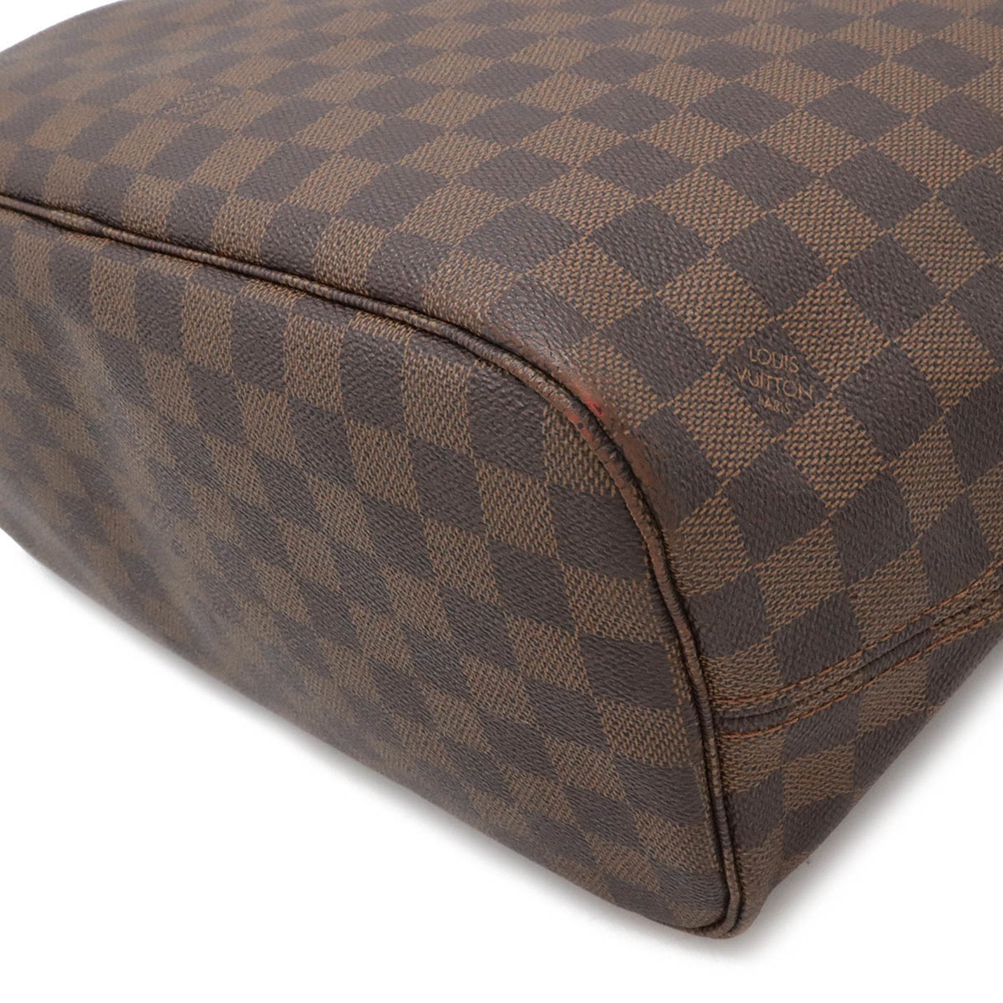 Louis Vuitton Brown Damier Canvas Galle Pvc Shoulder Bag Tote Bag (Pre-Owned)