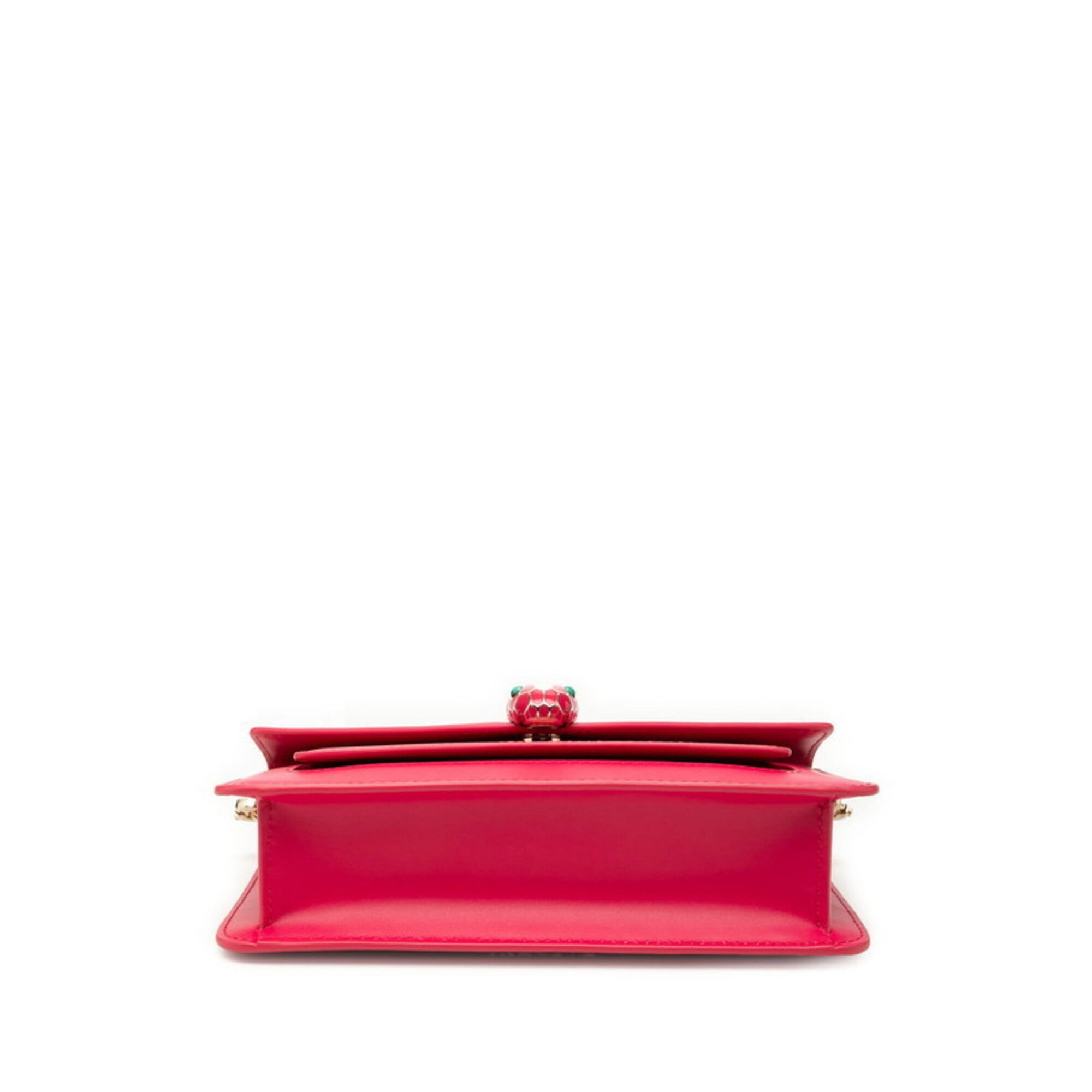 Bvlgari Pink Leather Shoulder Bag (Pre-Owned)
