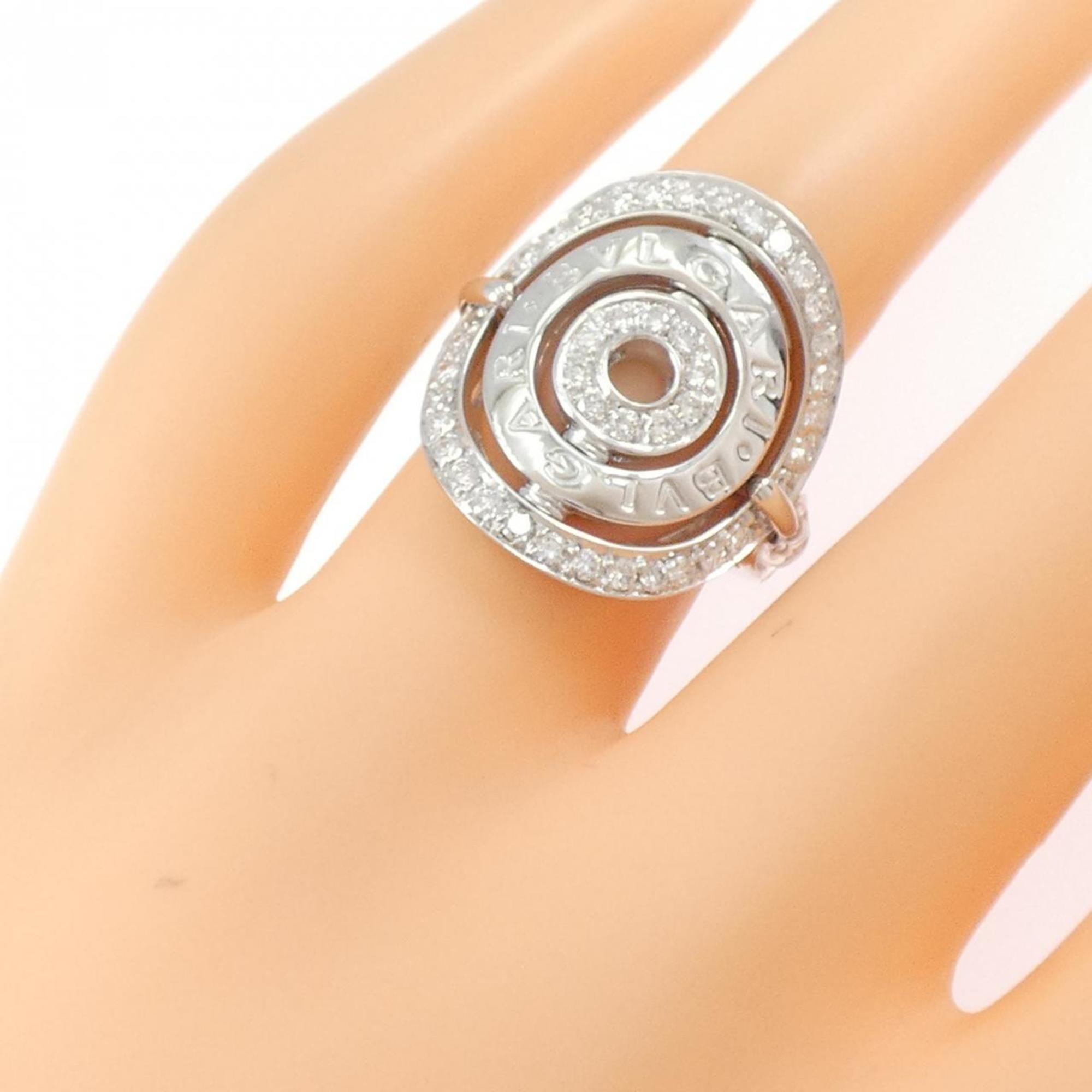 Bvlgari White Gold (18K) Band Ring (Pre-Owned)
