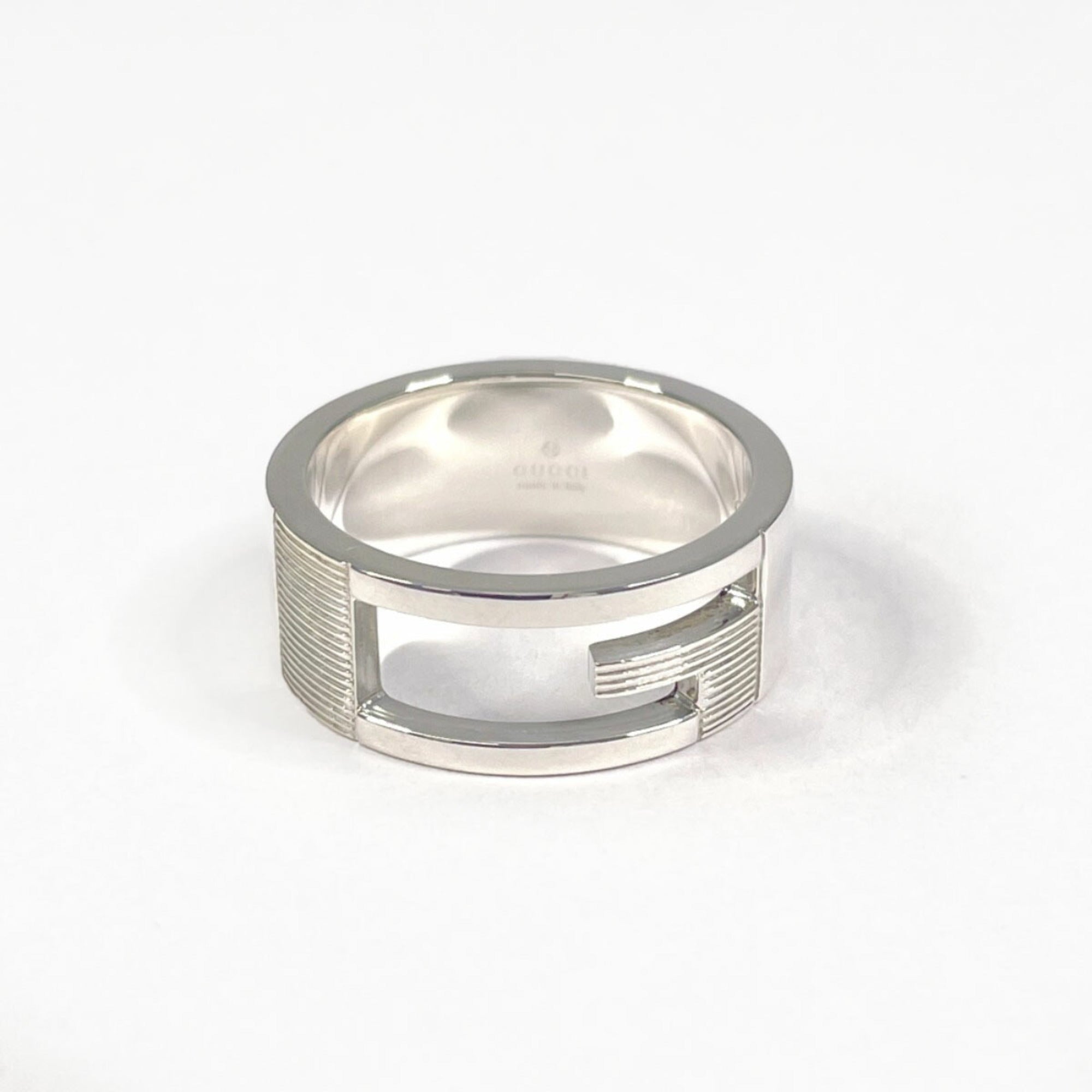 Gucci Silver Silver 925 Band Ring (Pre-Owned)