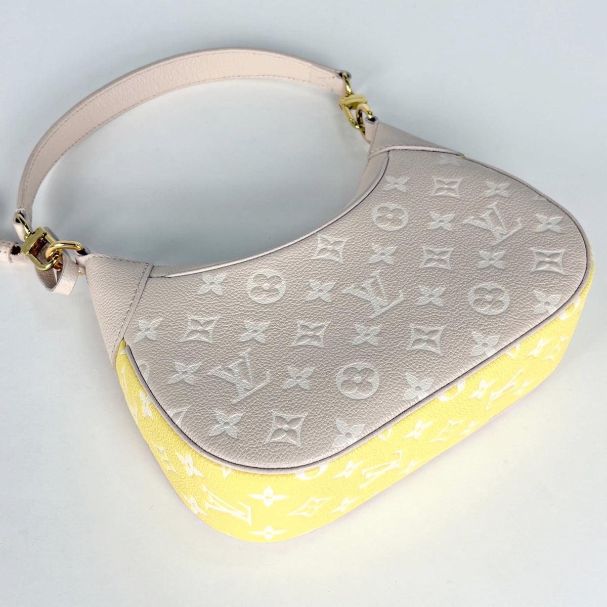 Louis Vuitton Beige Pink Yellow Monogram Empreinte Handbag (Pre-Owned)