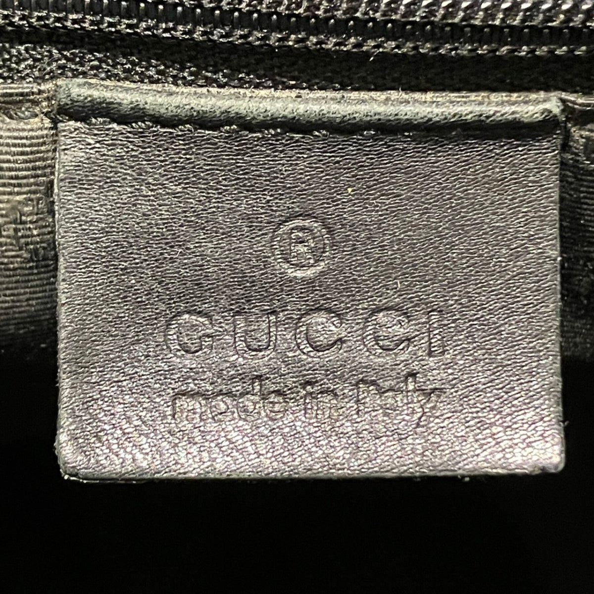 Gucci Black Leather Shoulder Bag (Pre-Owned)
