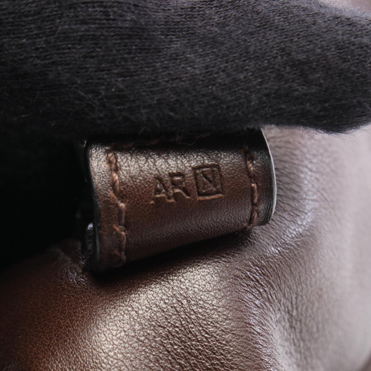 Hermes Brown Leather Boston Bag Handbag (Pre-Owned)