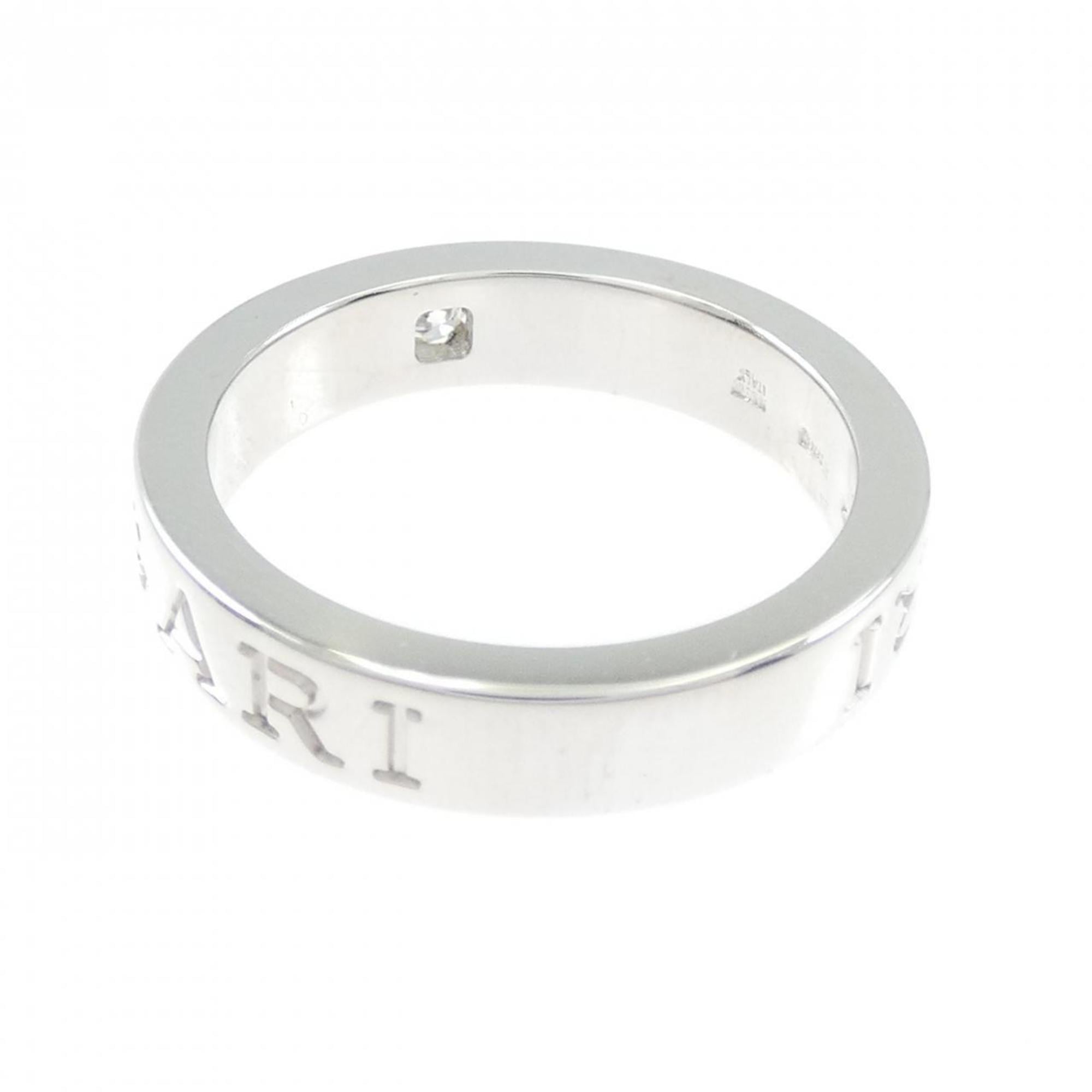 Bvlgari White Gold White Gold (18K) Band Ring (Pre-Owned)