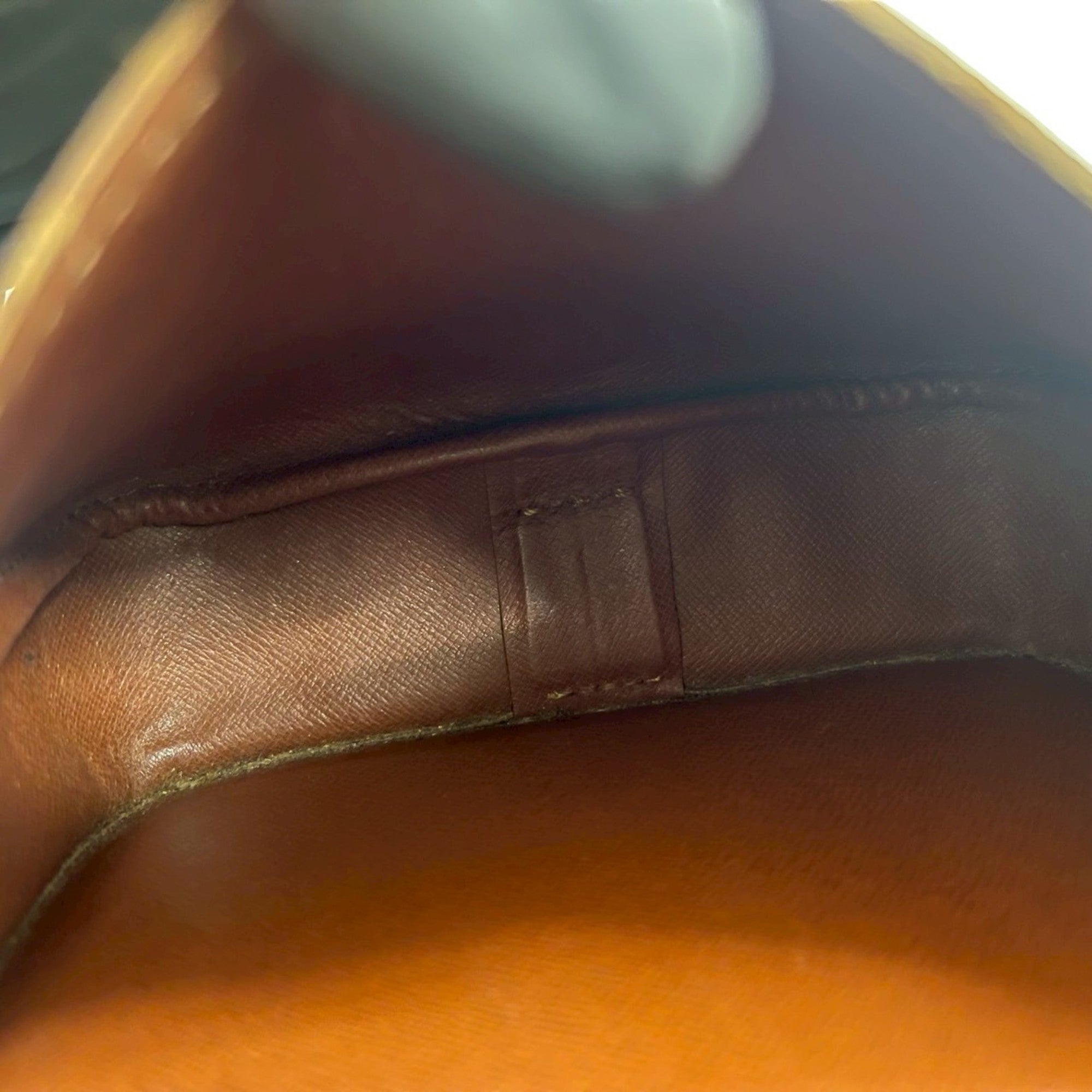 Louis Vuitton Brown Leather Pvc Pochette Shoulder Bag (Pre-Owned)