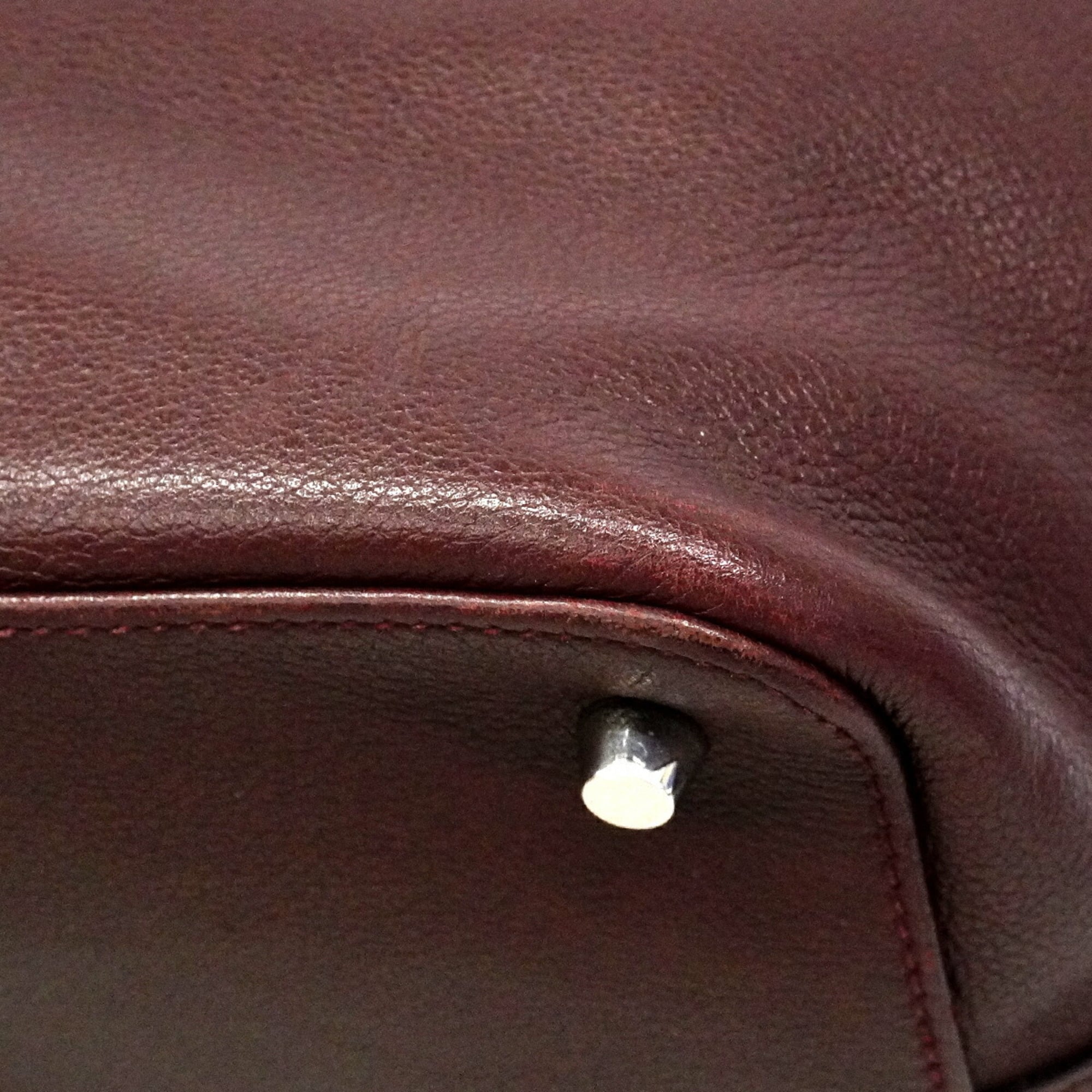 Hermes Rouge H Handbag (Pre-Owned)