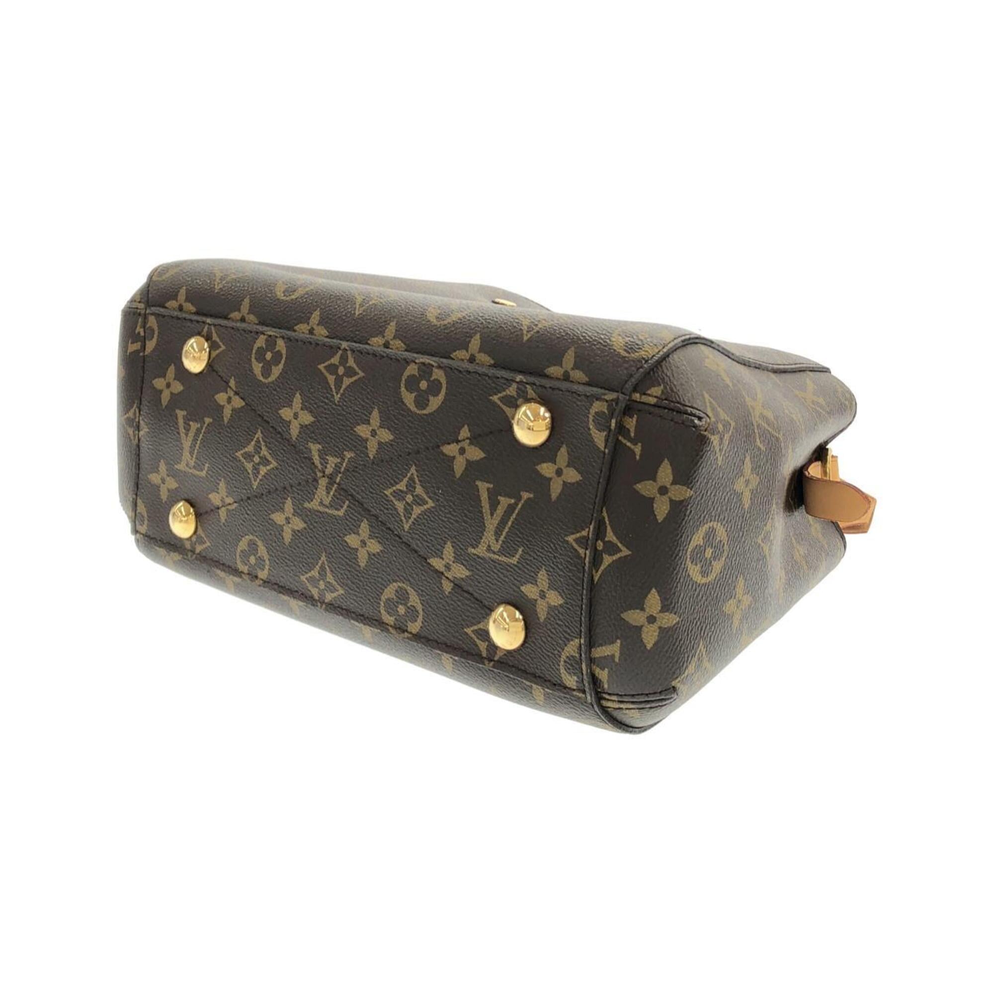 Louis Vuitton Marron Coated Canvas Handbag (Pre-Owned)