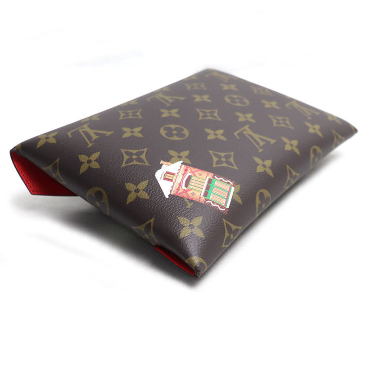 Louis Vuitton Brown Monogram Clutch Bag (Pre-Owned)