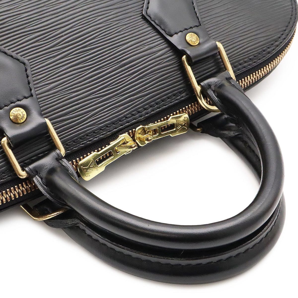 Louis Vuitton Noir Epi Leather Handbag (Pre-Owned)