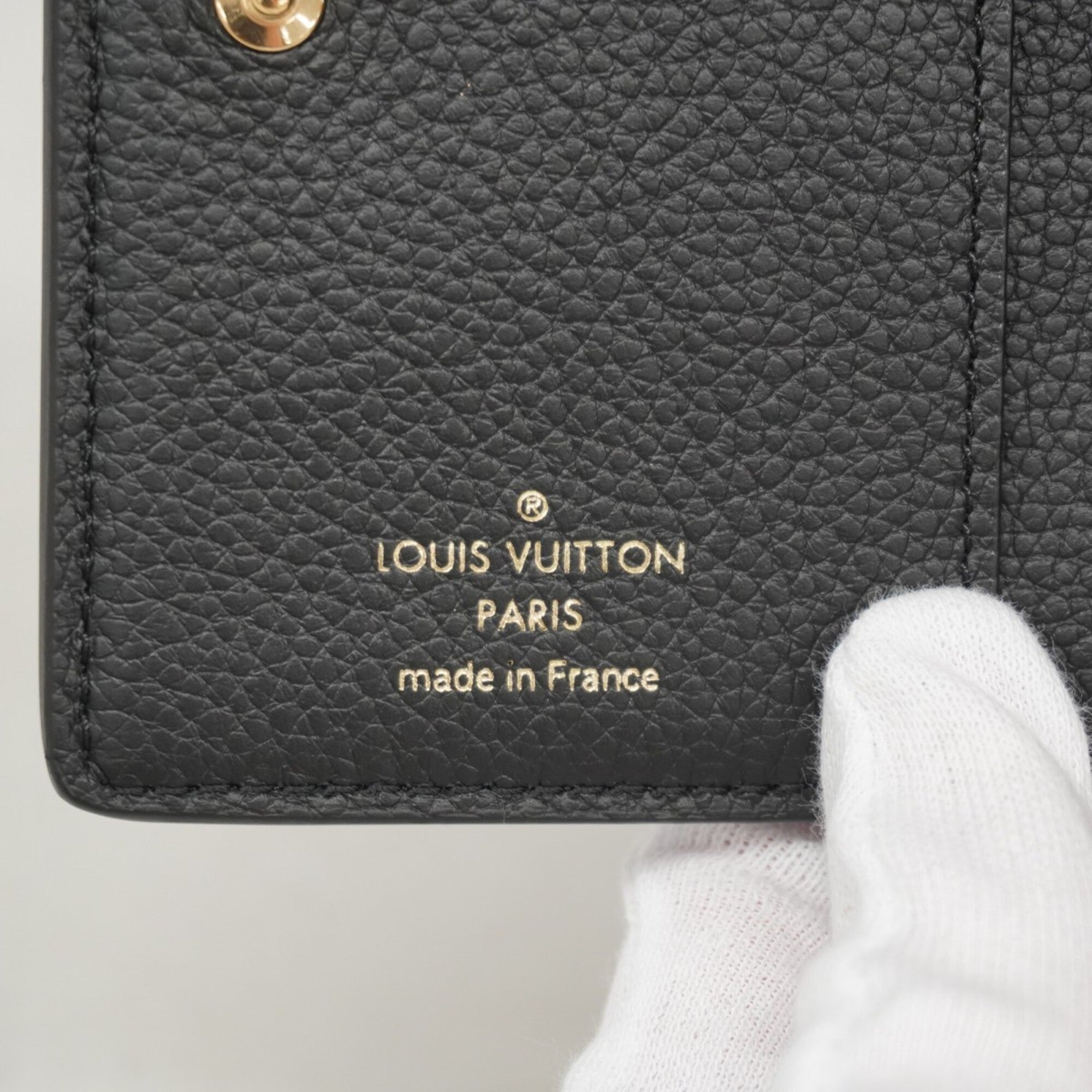 Louis Vuitton Noir Wallet (Bi-Fold) (Pre-Owned)