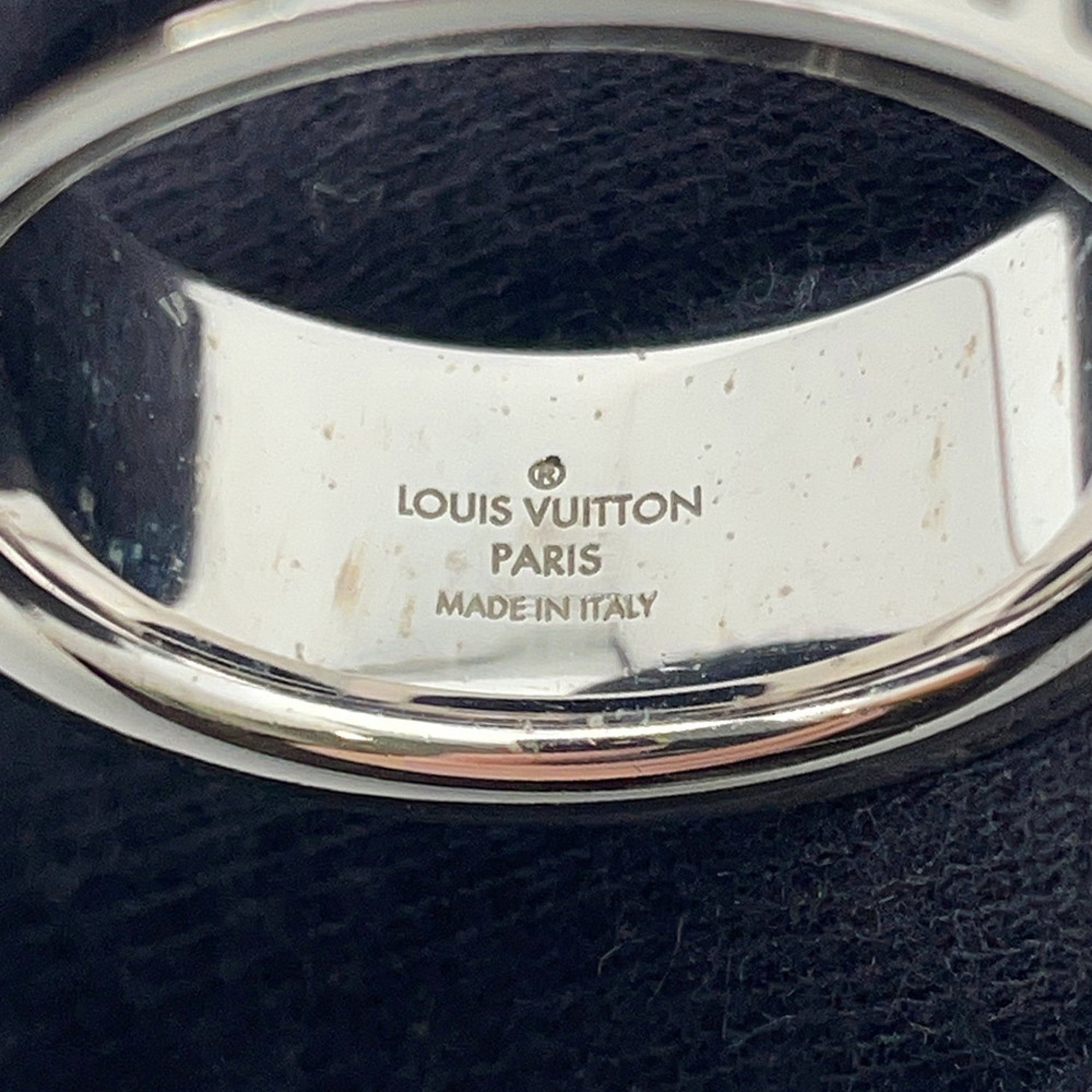 Louis Vuitton Metal Band Ring (Pre-Owned)
