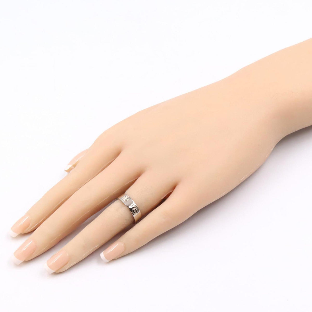 Cartier Silver White Gold (18K) Band Ring (Pre-Owned)