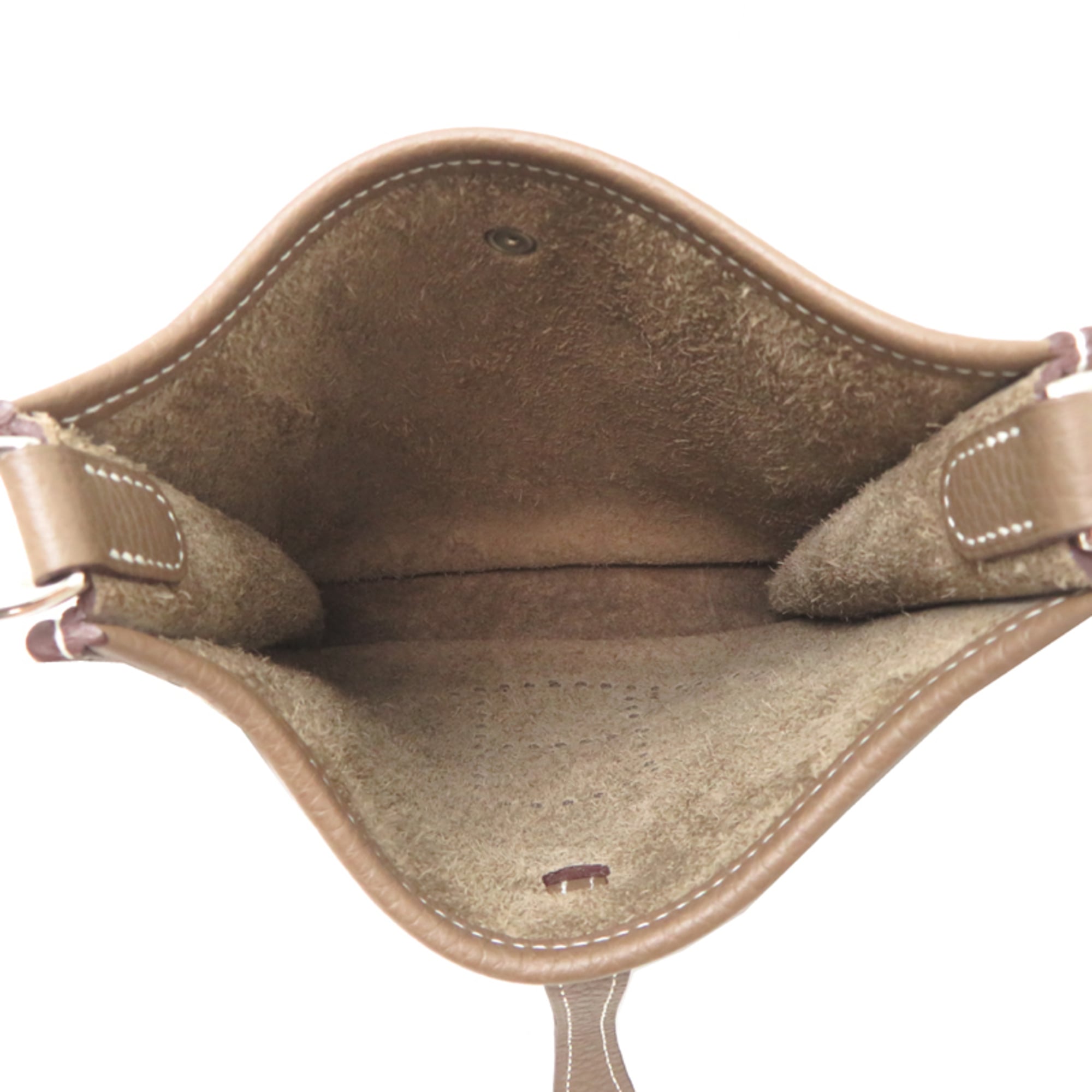 Hermes Etoupe Gray Shoulder Bag (Pre-Owned)