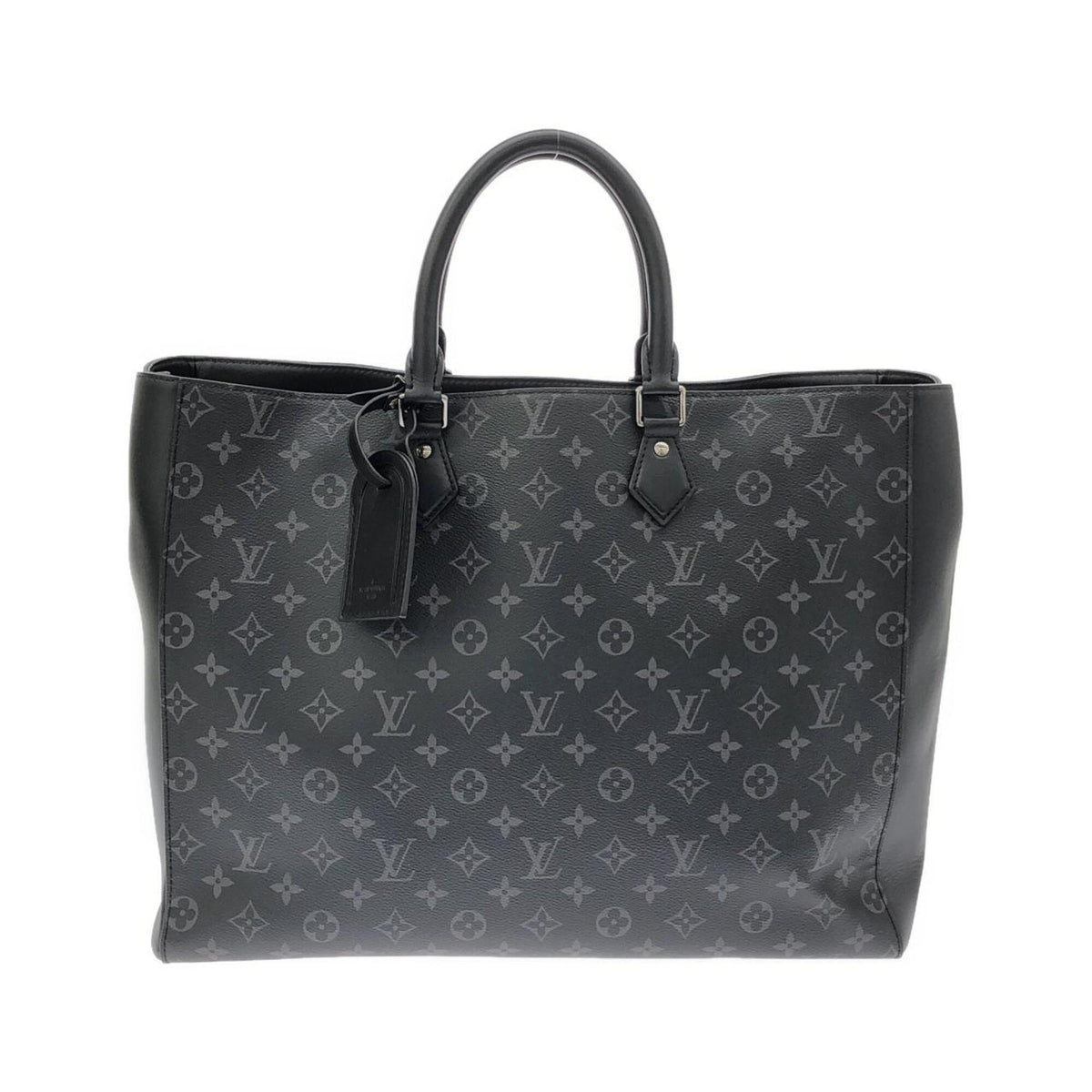 Louis Vuitton Black Monogram Eclipse Monogram Eclipse Coated Canvas Handbag (Pre-Owned)