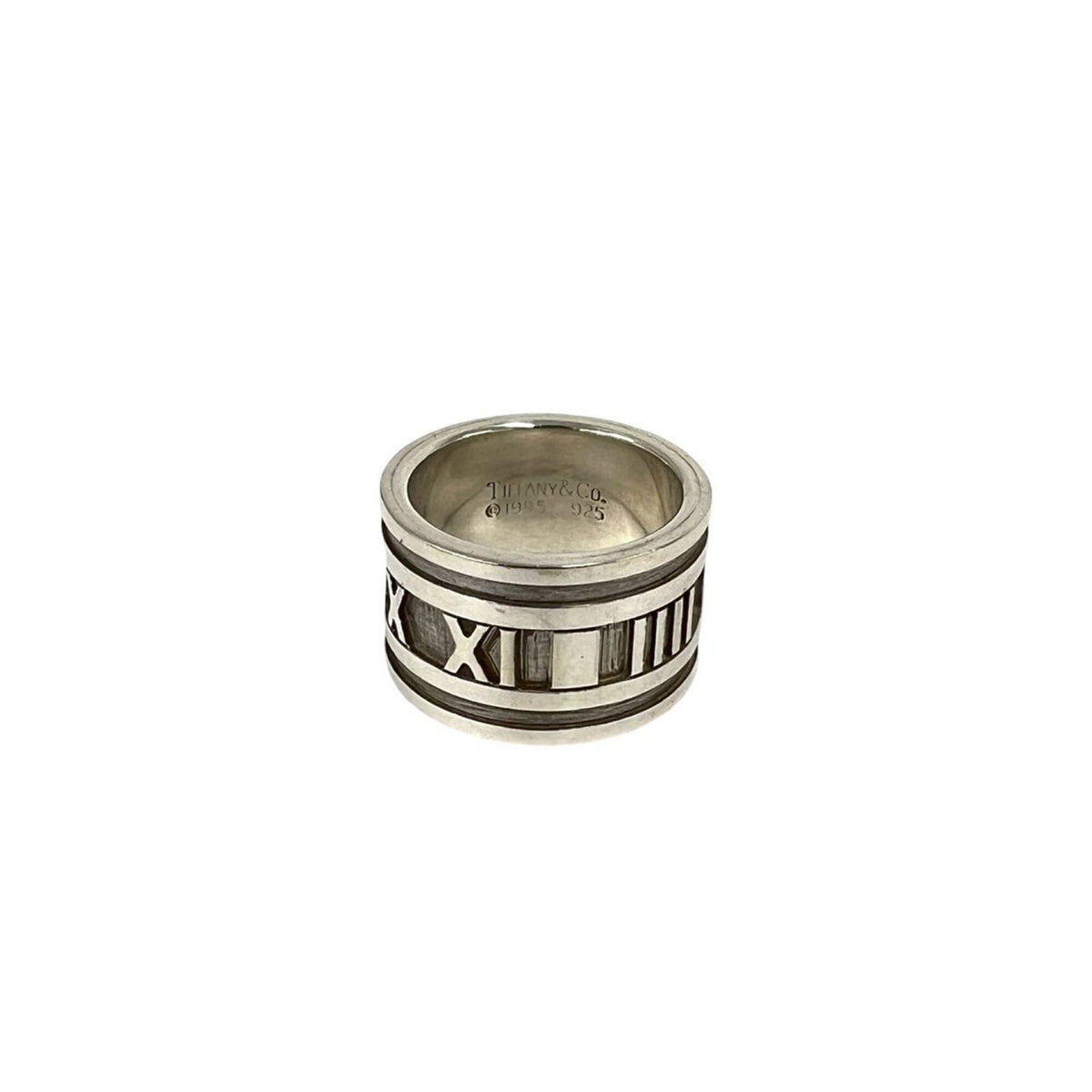 Tiffany Silver Silver 925 Band Ring (Pre-Owned)