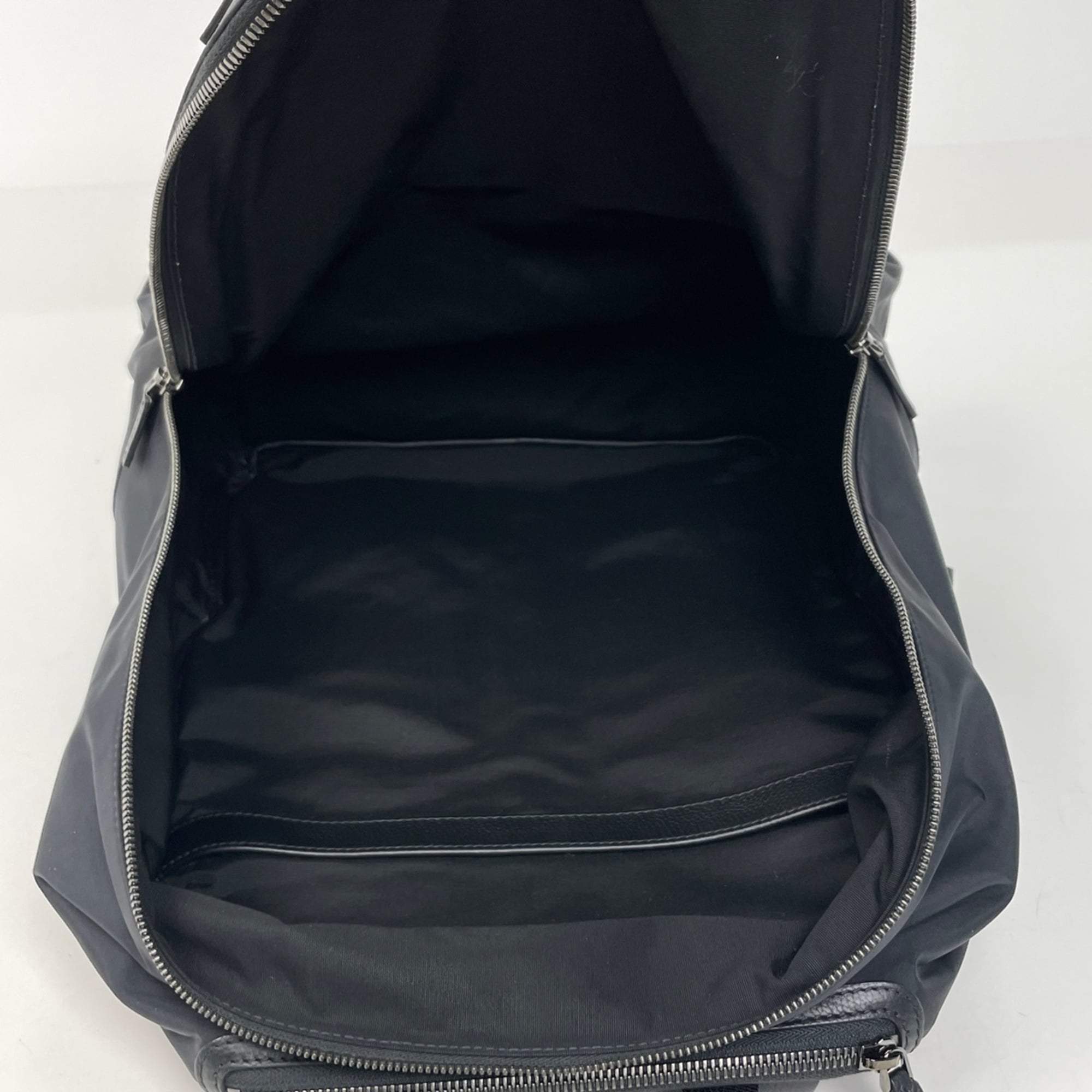 Bvlgari Black Nylon Backpack (Pre-Owned)