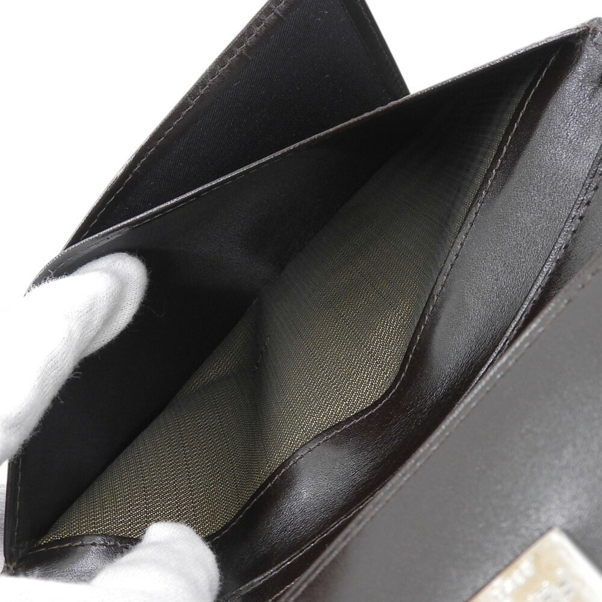 Fendi Brown Canvas Long Wallet (Bi-Fold) (Pre-Owned)