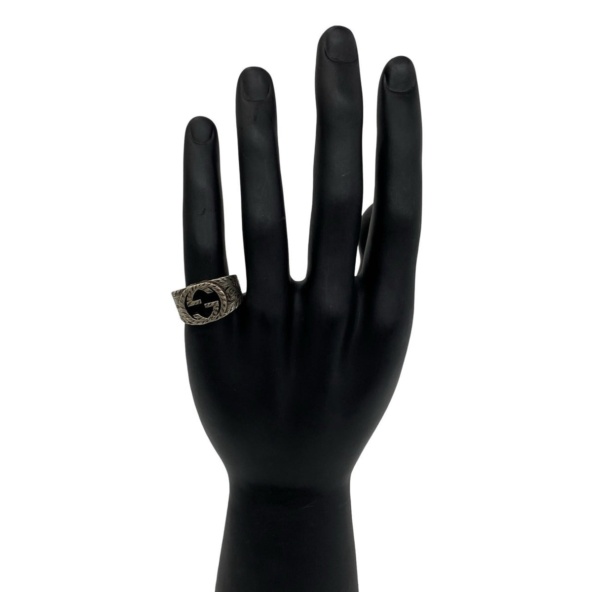 Gucci Silver Silver 925 Band Ring (Pre-Owned)