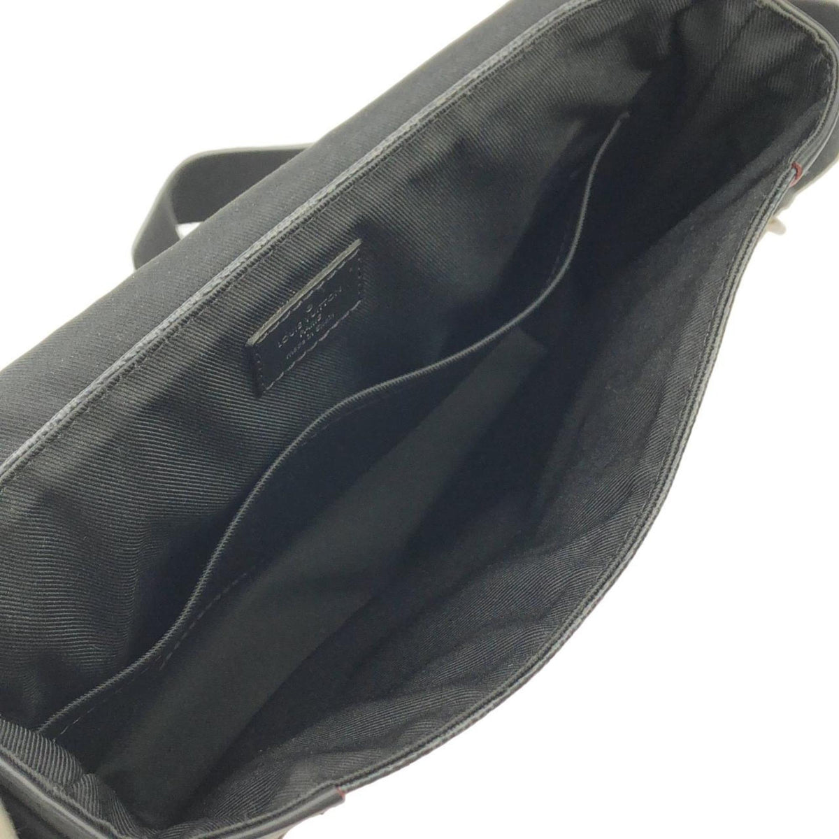 Louis Vuitton Graphite Coated Canvas Shoulder Bag (Pre-Owned)