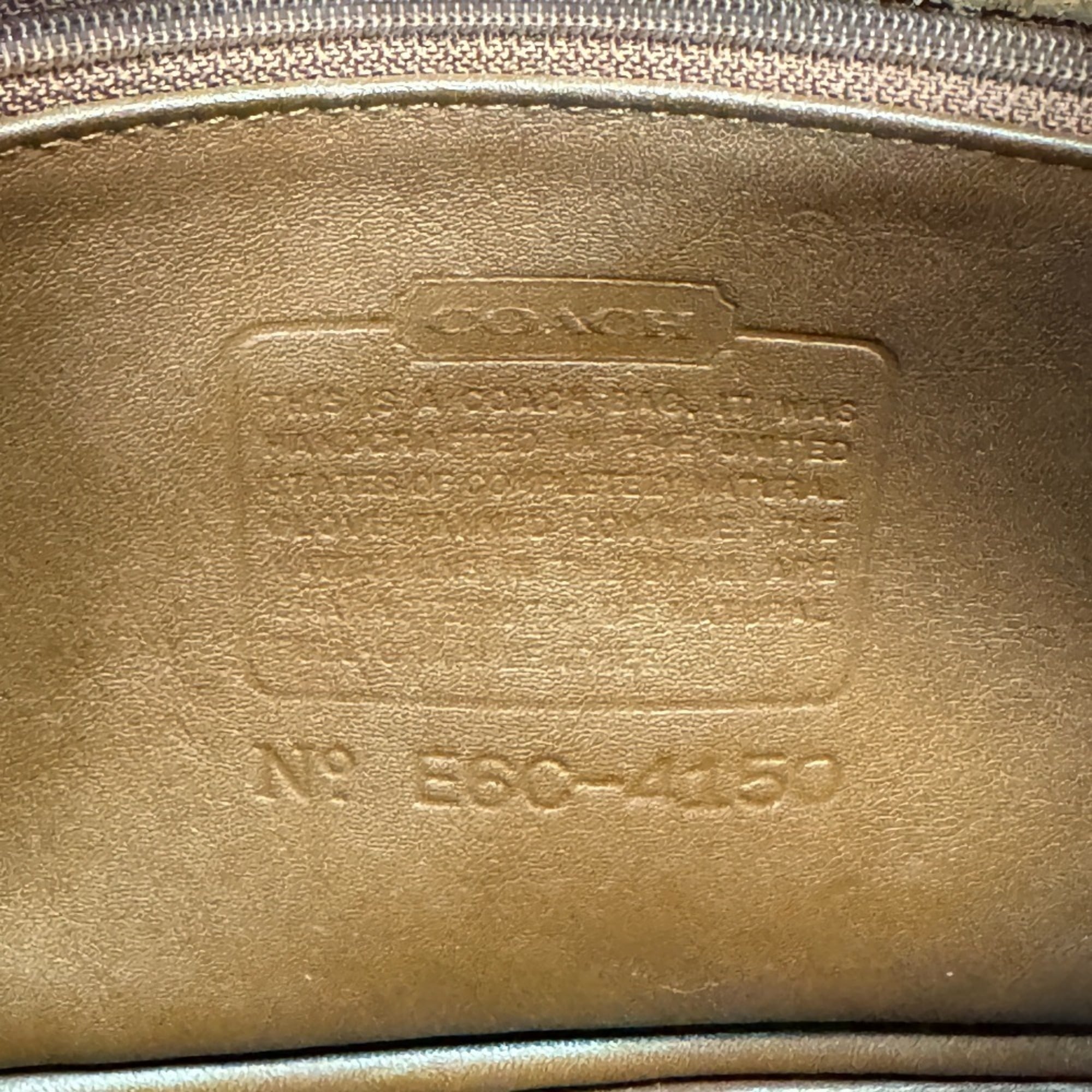 Coach Brown Leather Shoulder Bag (Pre-Owned)