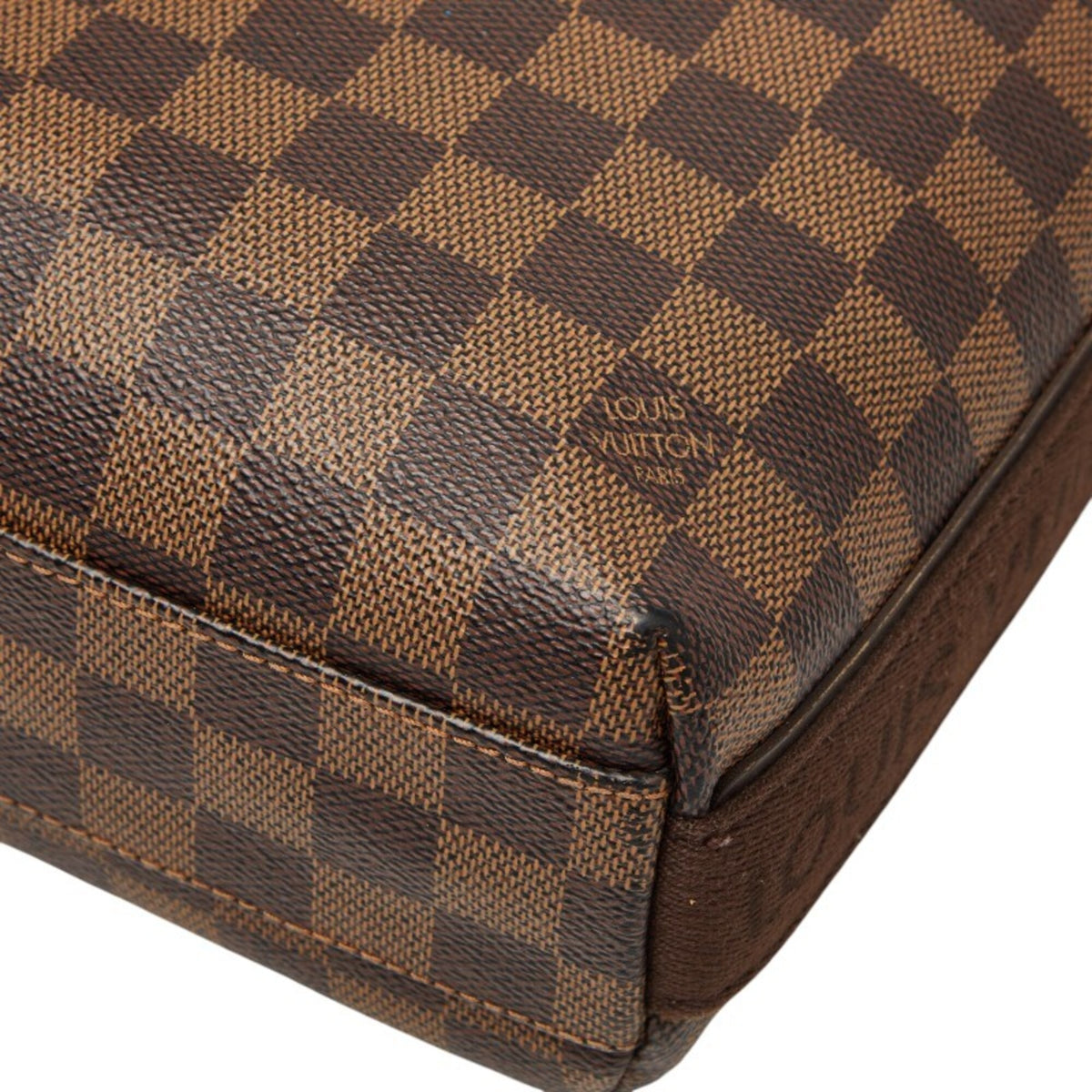 Louis Vuitton Brown Pvc Leather Shoulder Bag (Pre-Owned)
