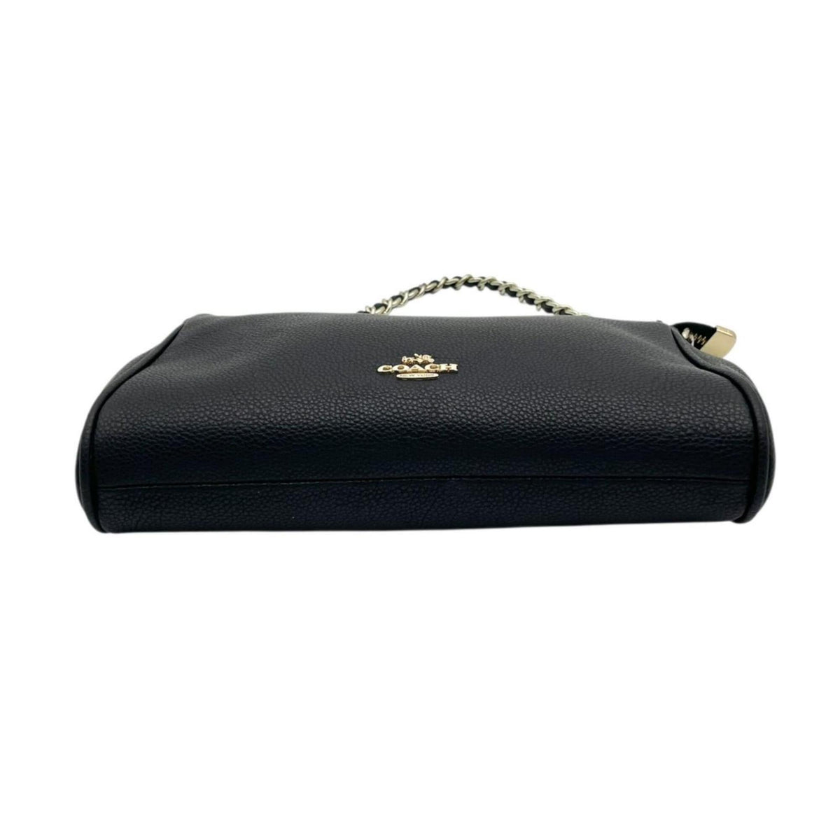 Coach Black Leather Handbag Shoulder Bag (Pre-Owned)