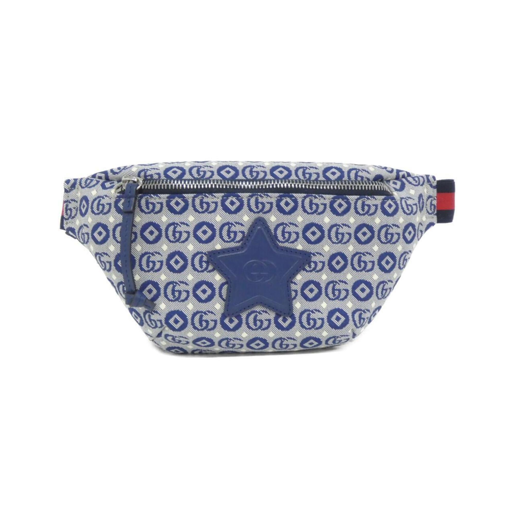 Gucci Blue White Fanny Pack (Pre-Owned)