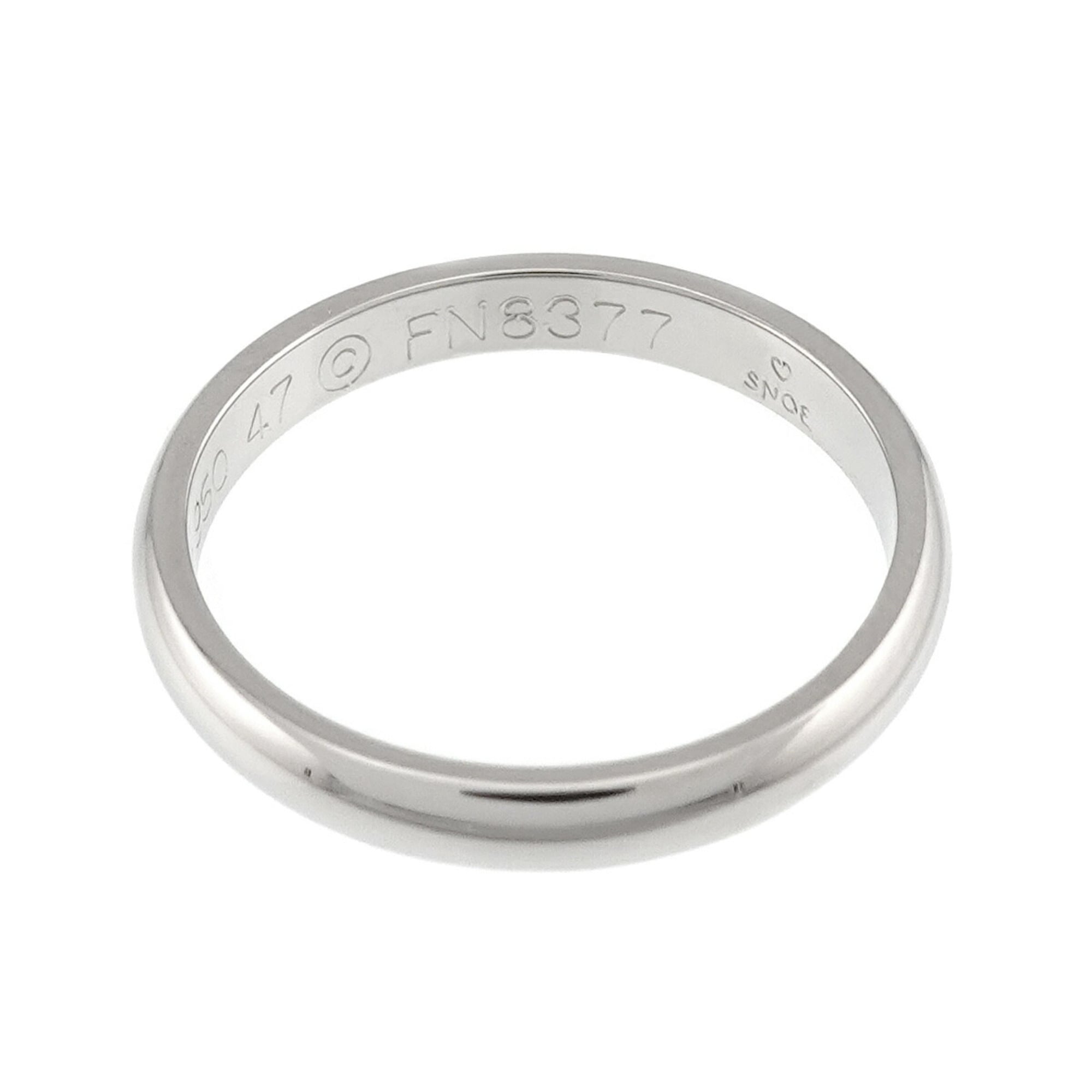 Cartier Platinum 950 Band Ring (Pre-Owned)