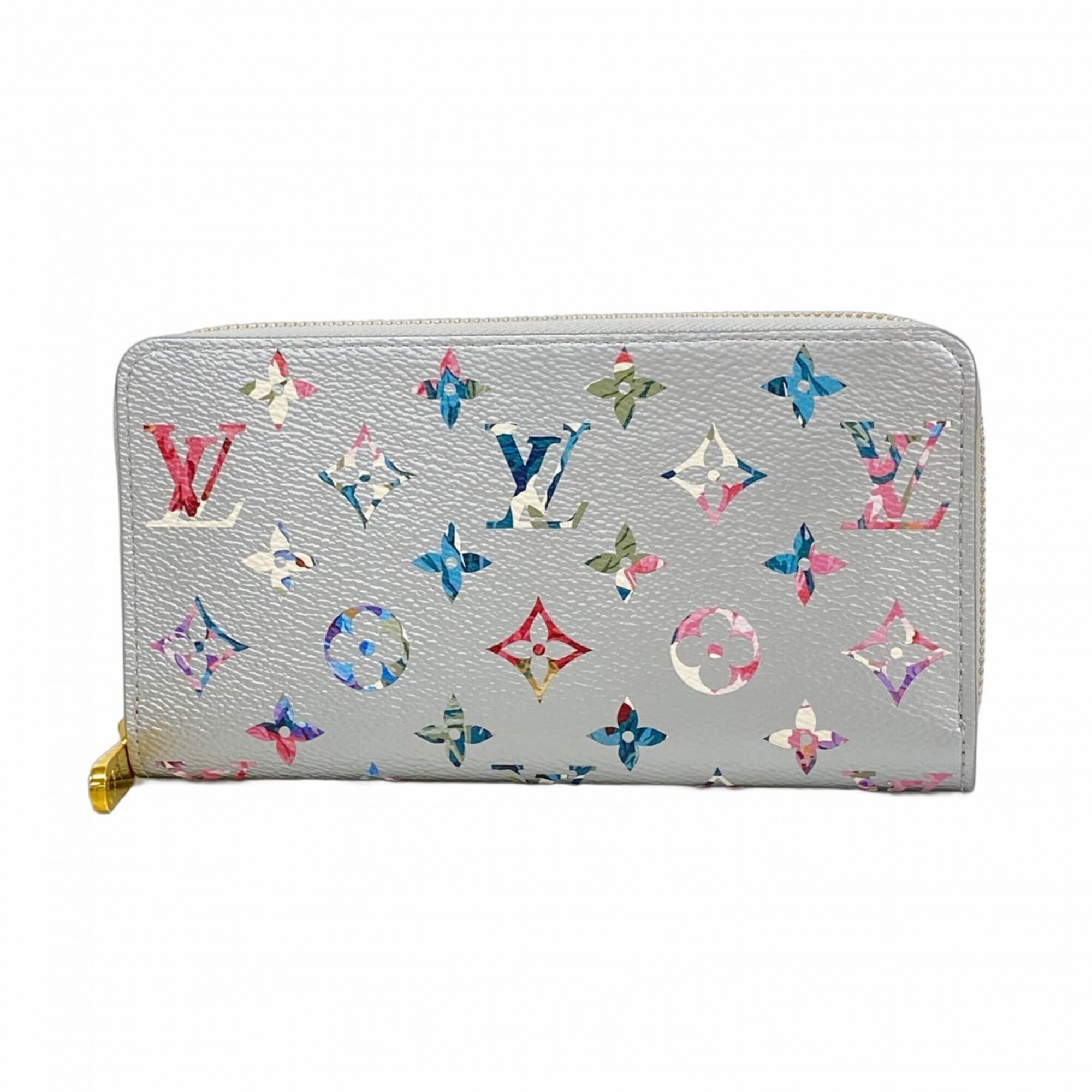 Louis Vuitton Silver Long Wallet (Bi-Fold) (Pre-Owned)