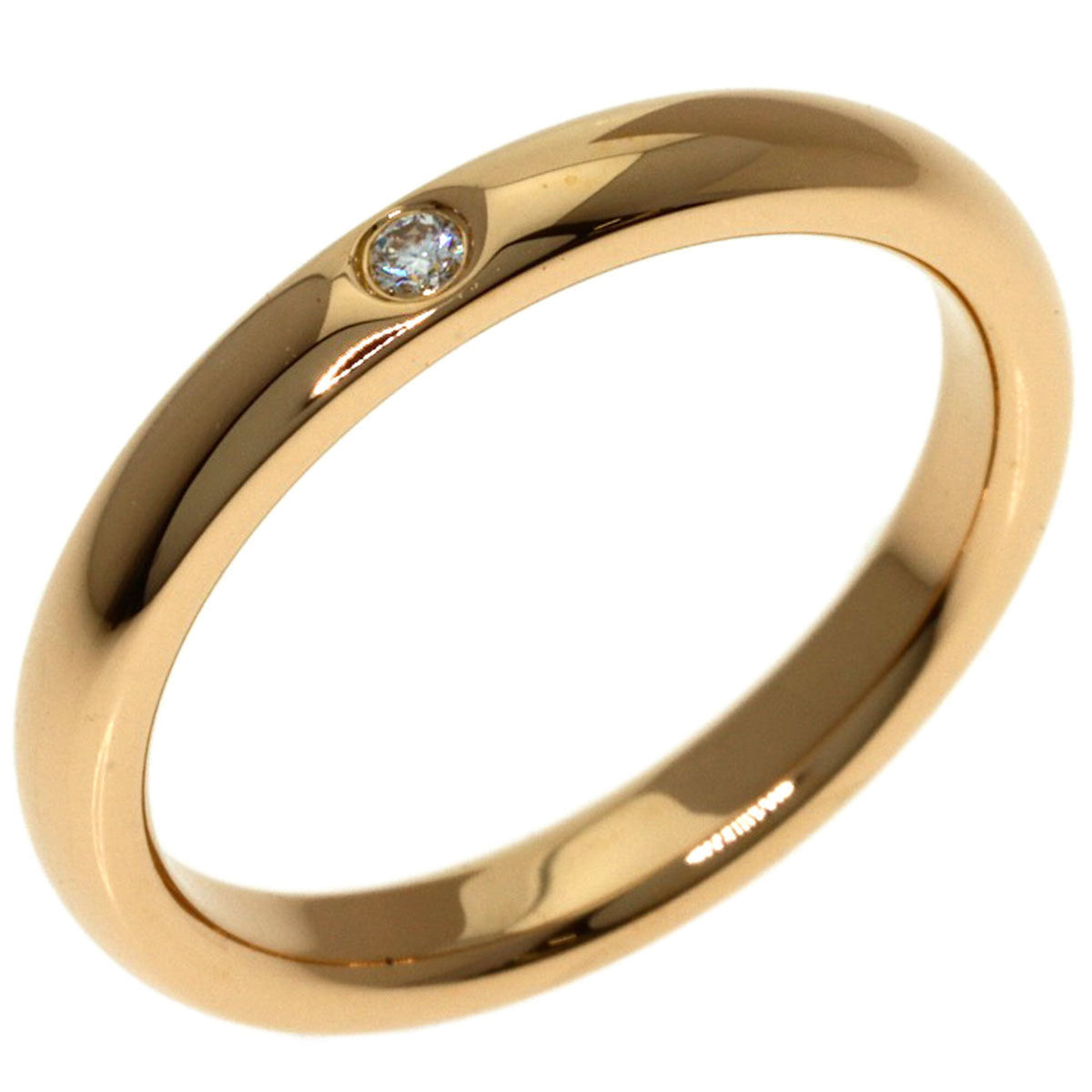 Tiffany Pink Gold (18K) Band Ring (Pre-Owned)