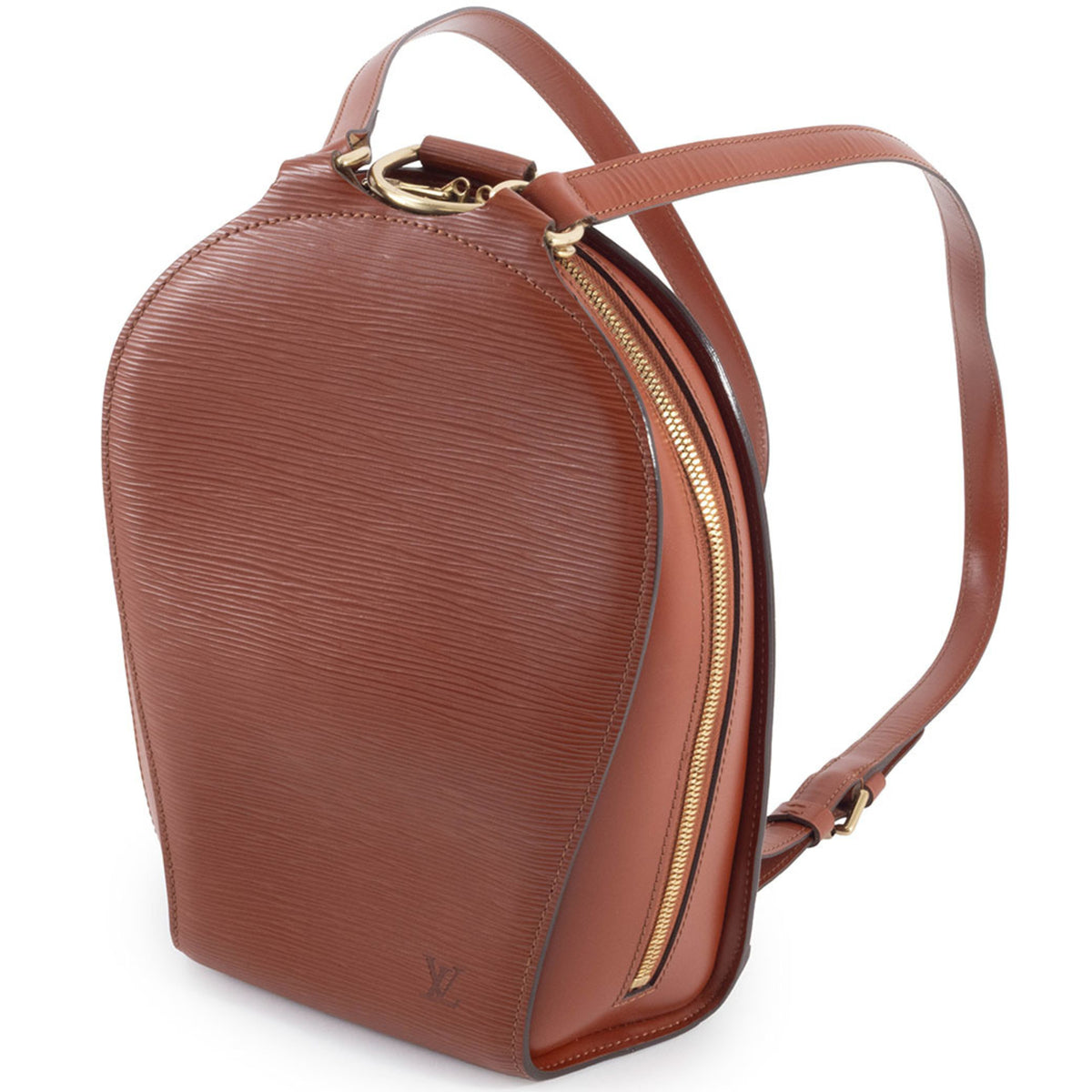 Louis Vuitton Epi Kenyan Brown Epi Leather Backpack (Pre-Owned)
