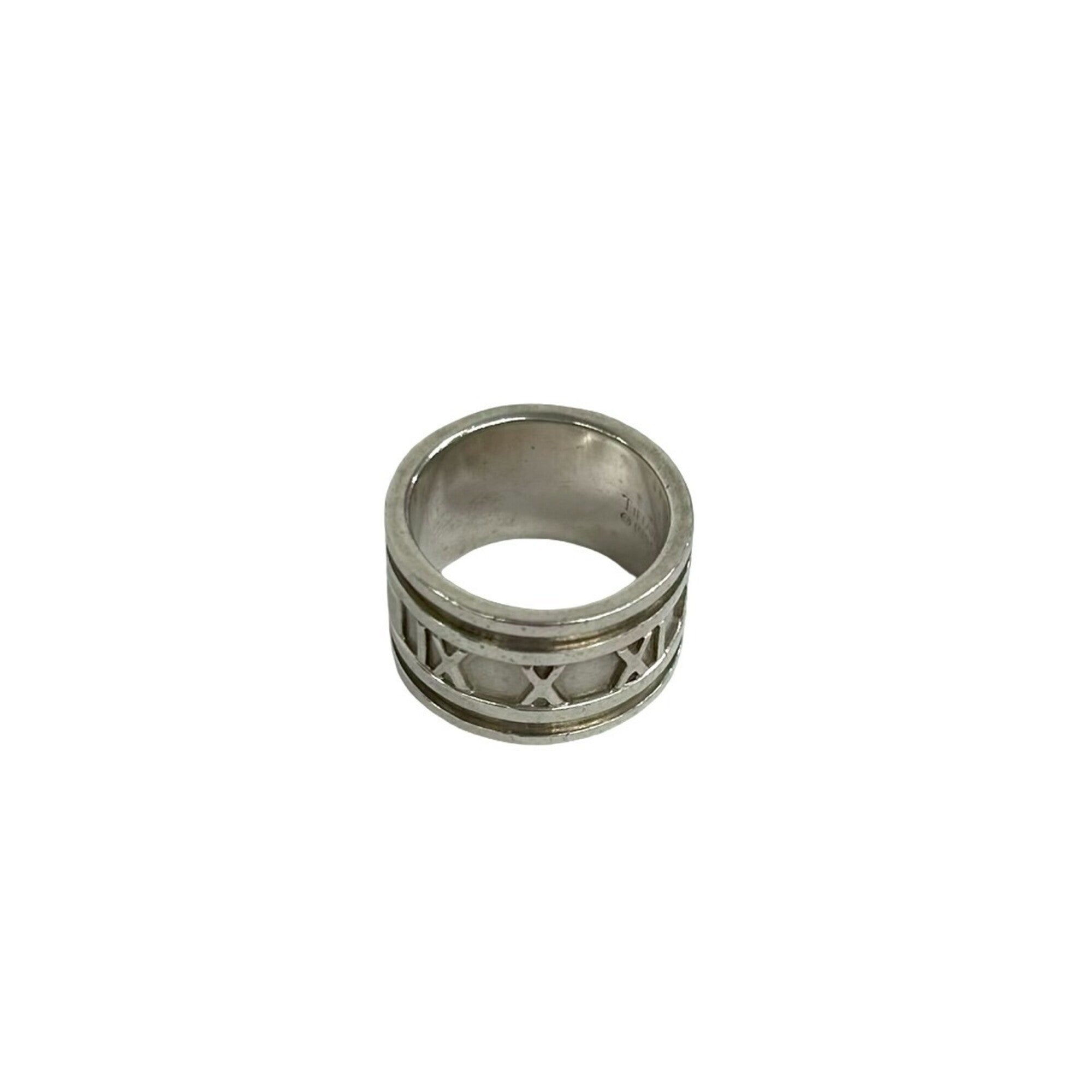 Tiffany Silver Silver 925 Band Ring (Pre-Owned)