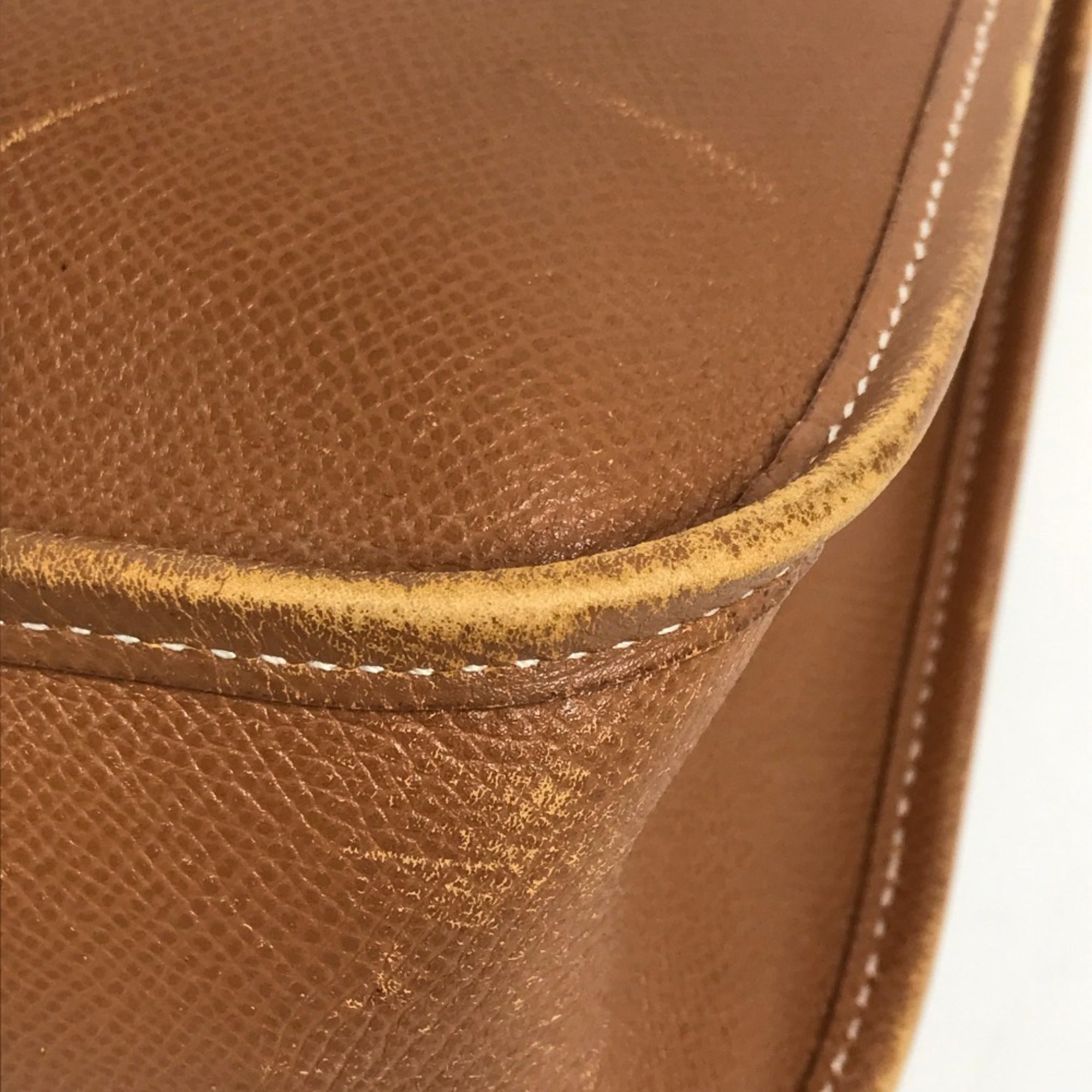 Hermes Brown Leather Shoulder Bag (Pre-Owned)