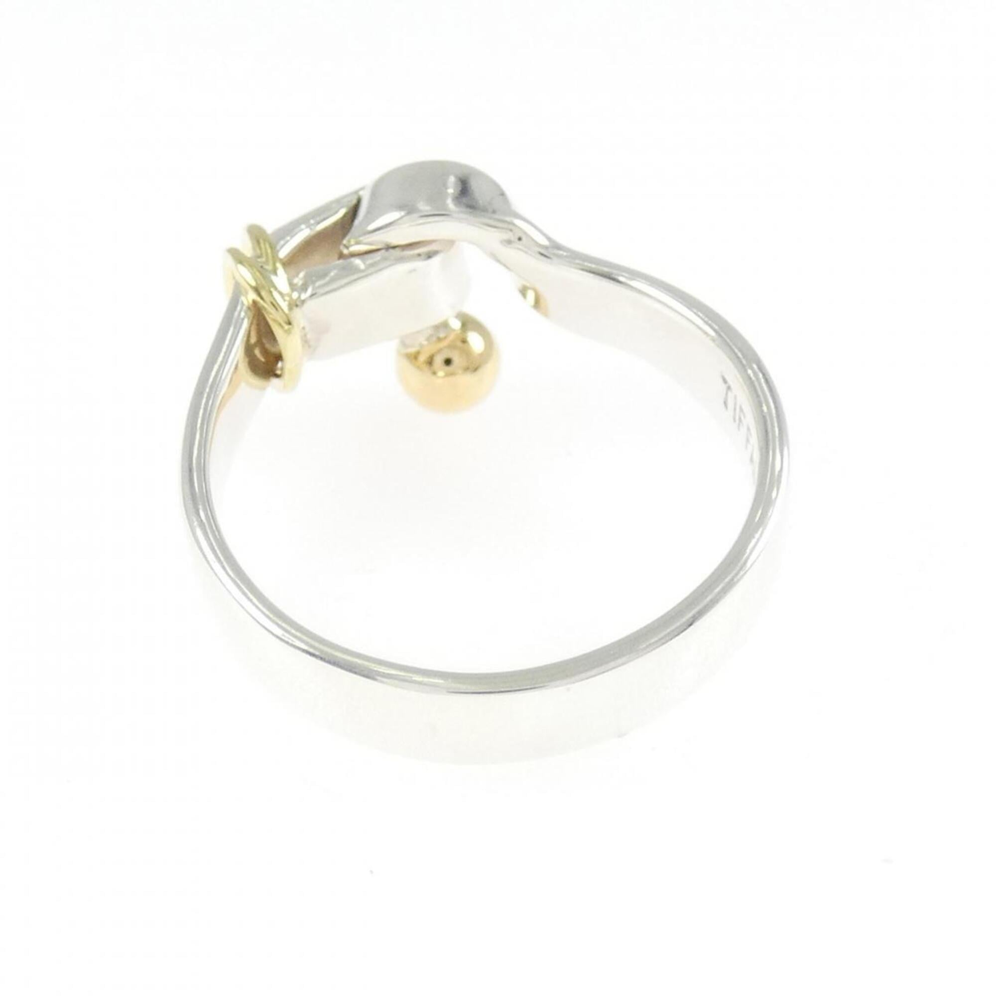 Tiffany Yellow Gold (18K) Silver 925 Band Ring (Pre-Owned)