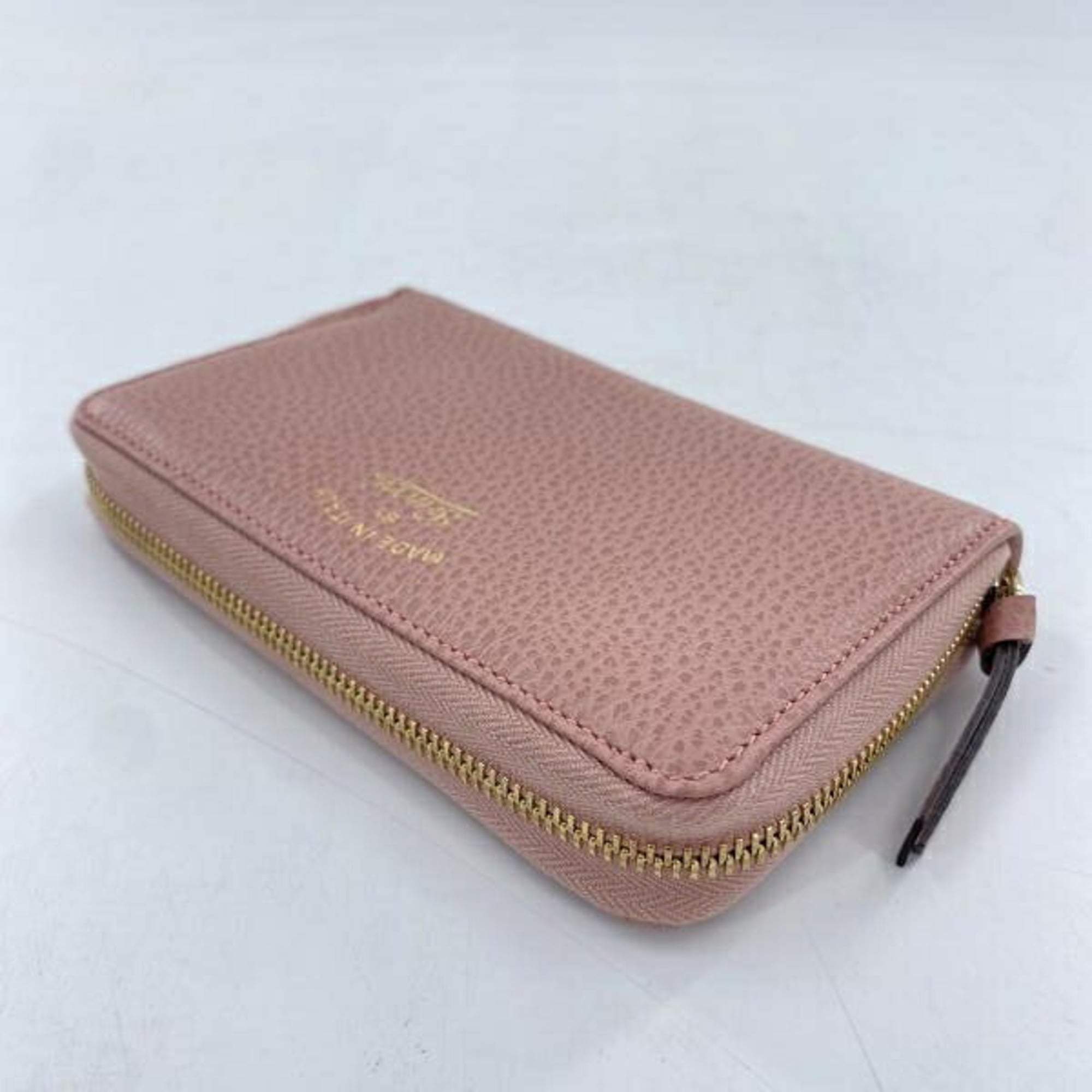 Gucci Pink Leather Wallet (Bi-Fold) (Pre-Owned)
