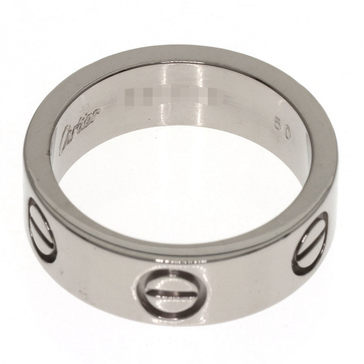 Cartier White Gold (18K) Band Ring (Pre-Owned)