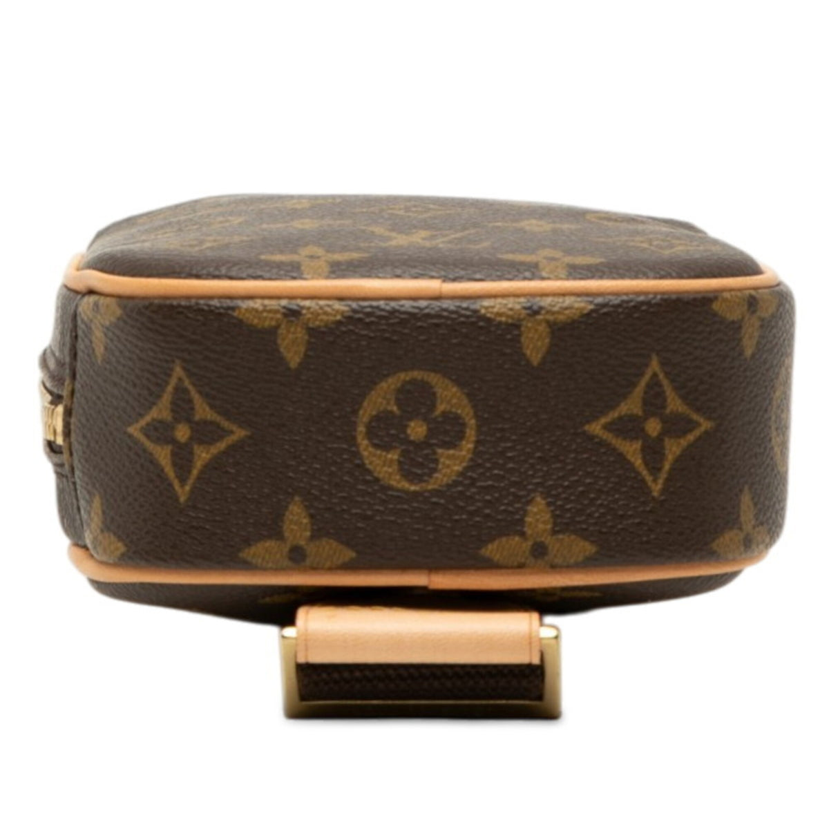 Louis Vuitton Brown Monogram Pvc Leather Shoulder Bag Sling Bag (Pre-Owned)