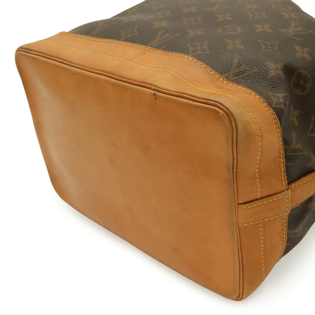 Louis Vuitton Brown Monogram Canvas Shoulder Bag (Pre-Owned)