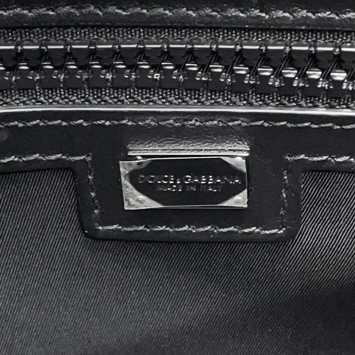 Dolce & Gabbana Black Nylon Handbag Tote Bag (Pre-Owned)