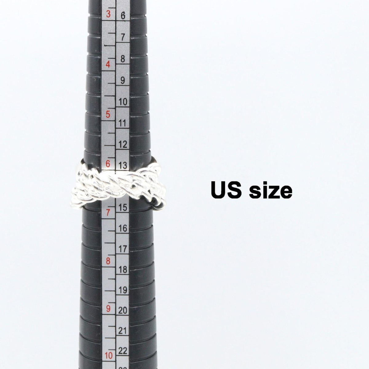 Hermes Silver Silver 925 Band Ring (Pre-Owned)