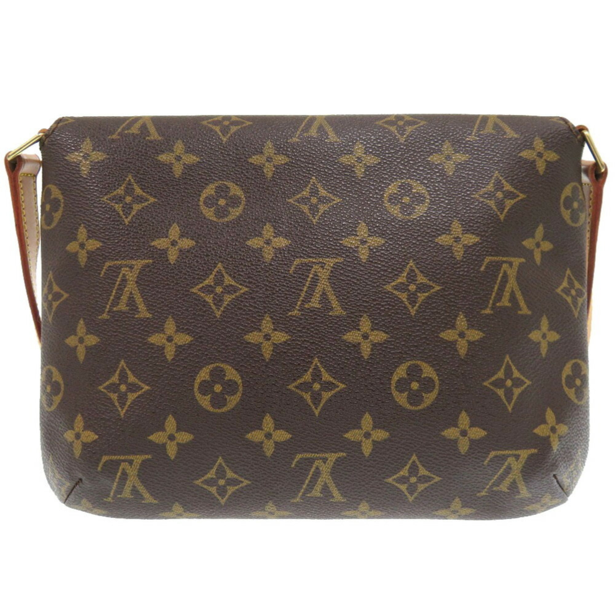 Louis Vuitton Brown Monogram Shoulder Bag (Pre-Owned)